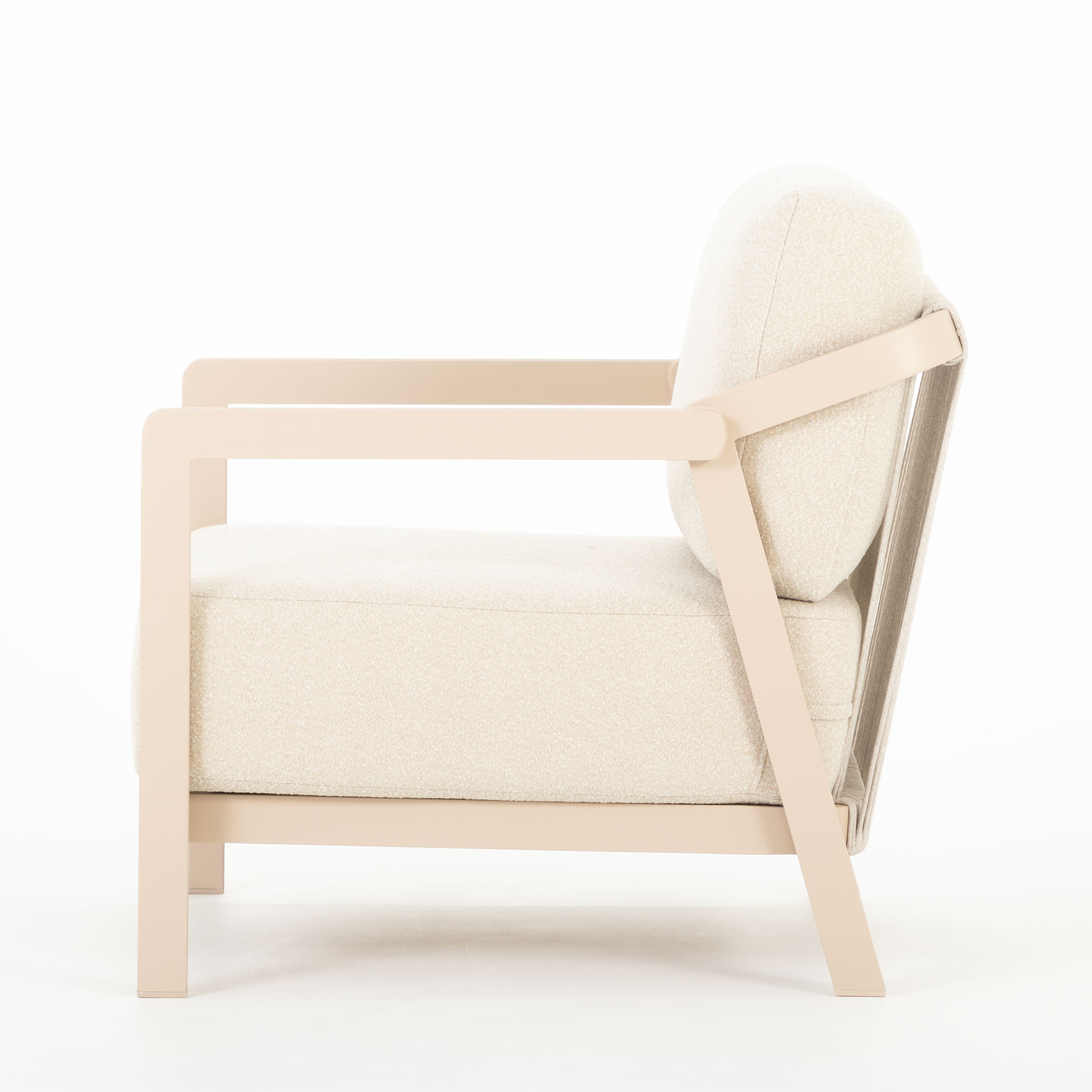 Rhodes Outdoor One Seater, Taupe