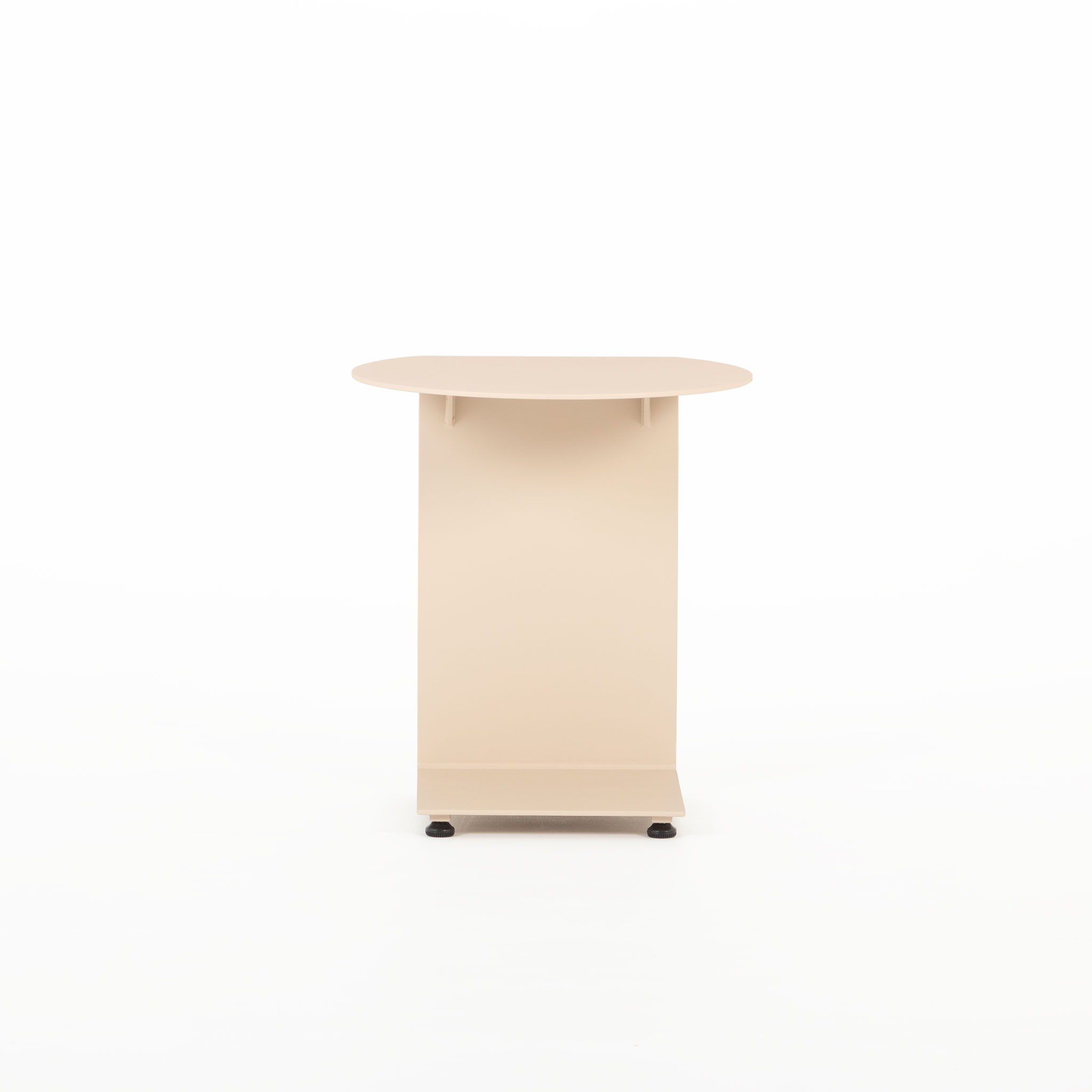 Rhodes Outdoor Side Table, Taupe