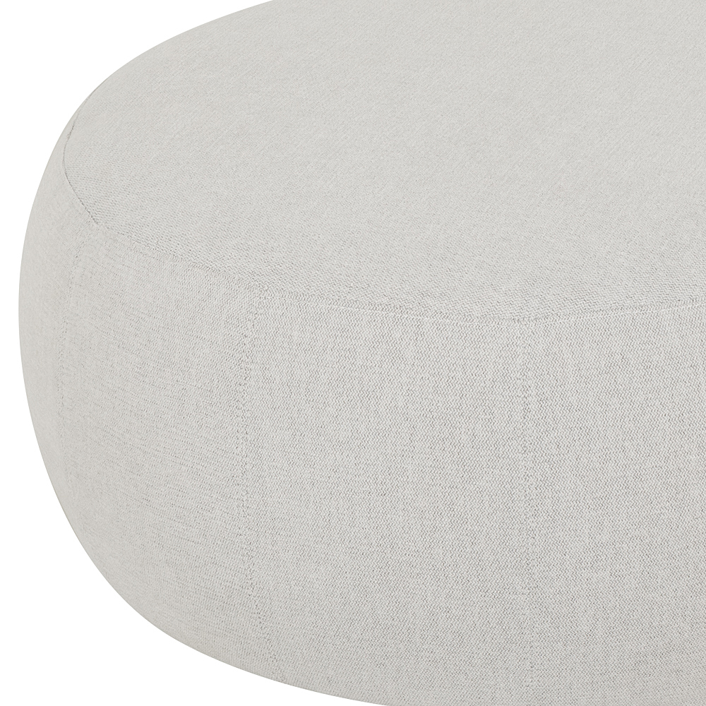 Kurt Ottoman - Large, Light Grey