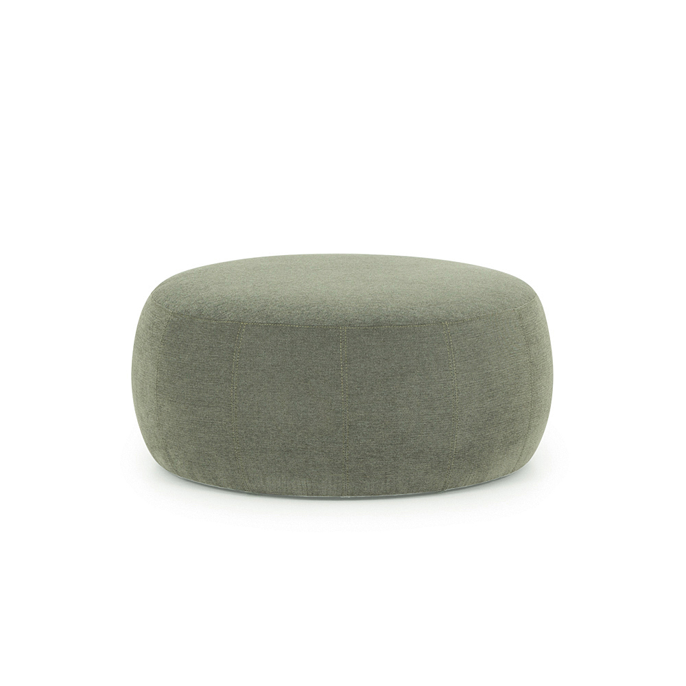 Kurt Ottoman - Large, Green