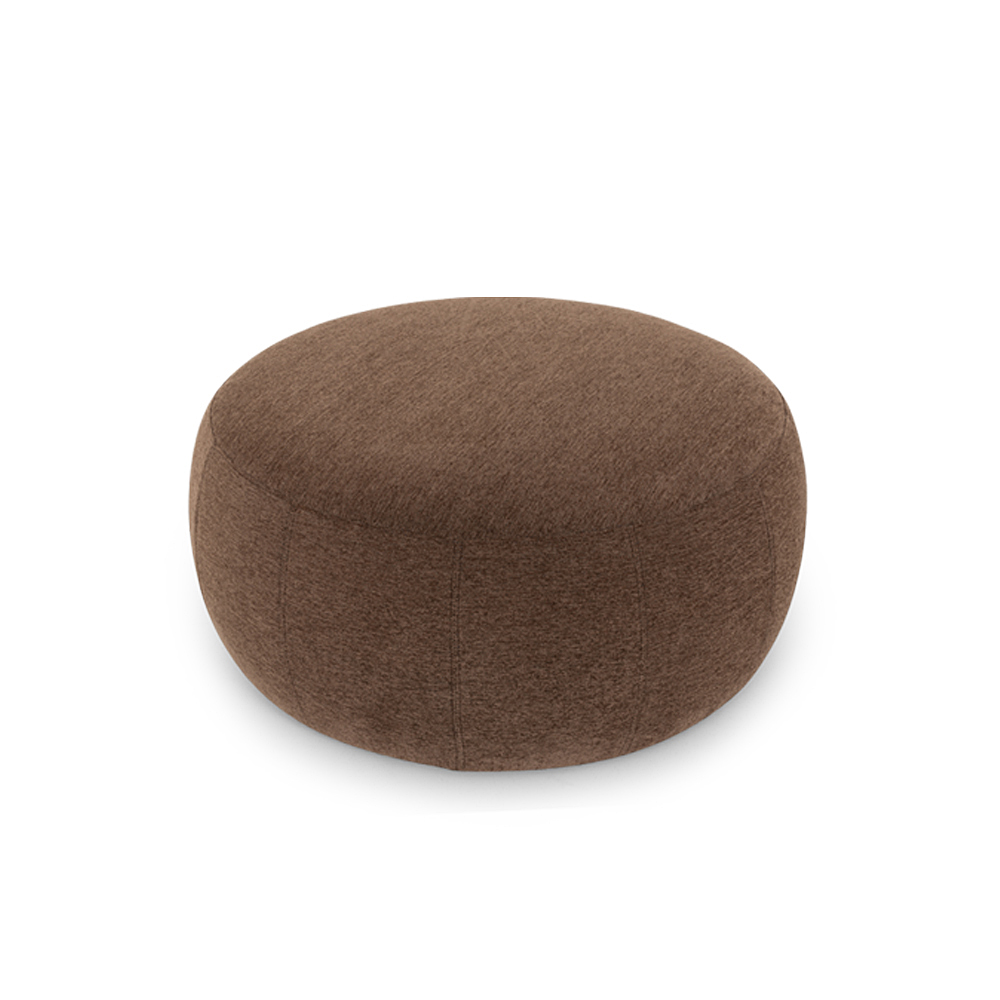 Kurt Ottoman - Large, Brown