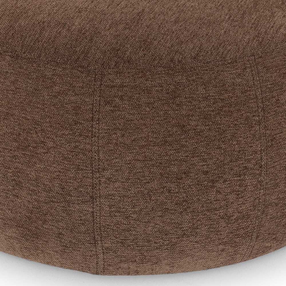 Kurt Ottoman - Large, Brown