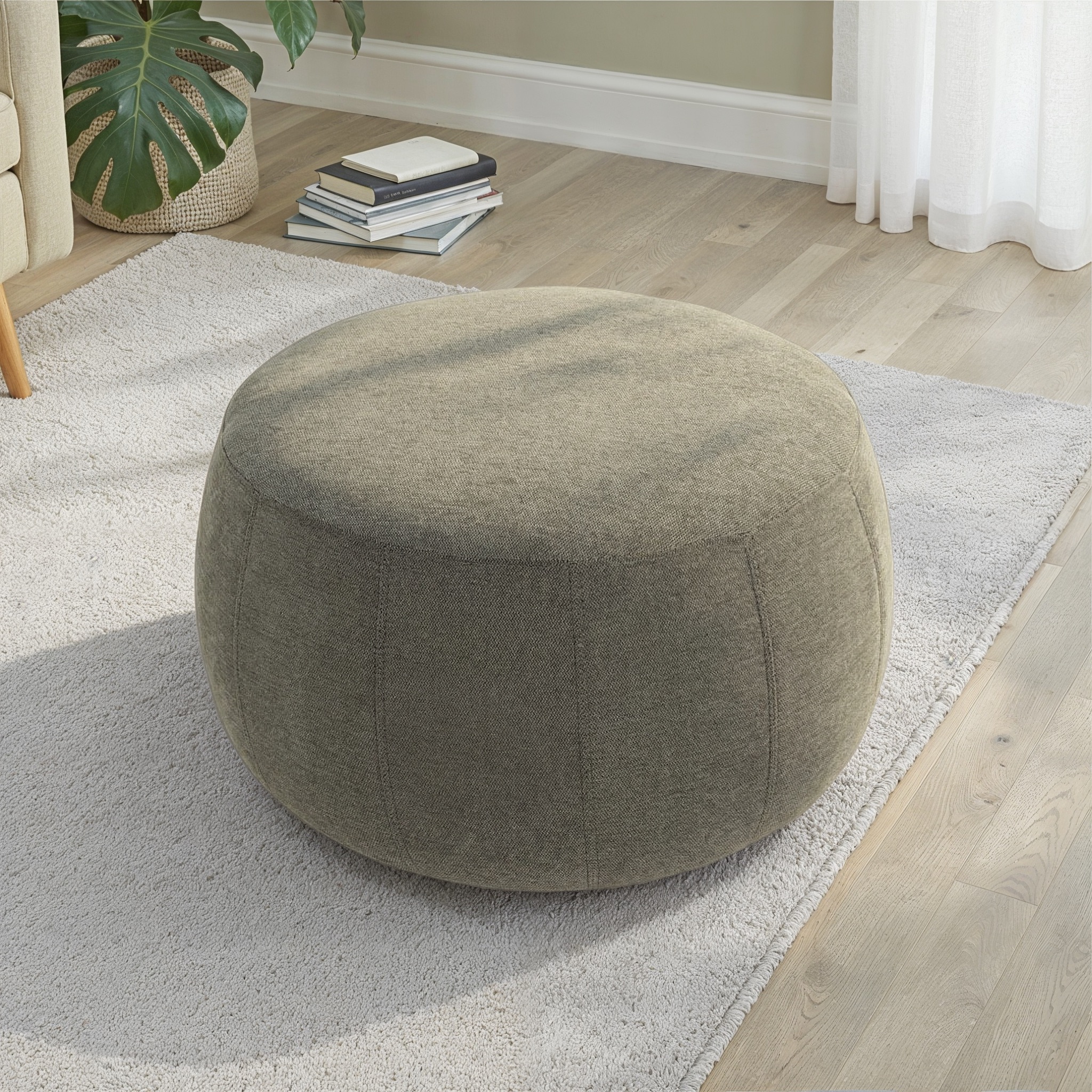 Kurt Ottoman - Small, Green