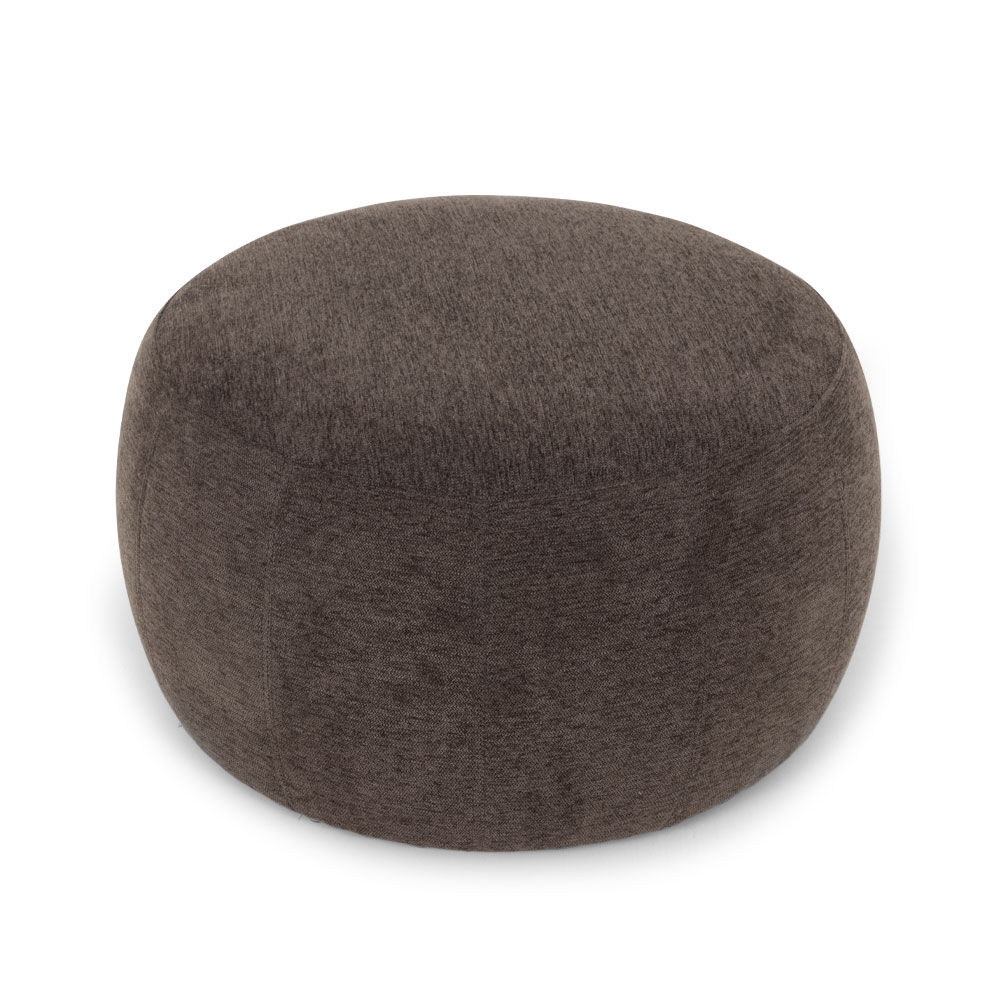 Kurt Ottoman - Small, Charcoal