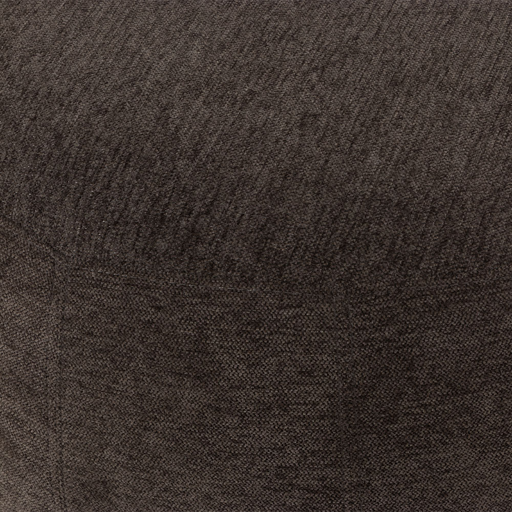 Kurt Ottoman - Small, Charcoal