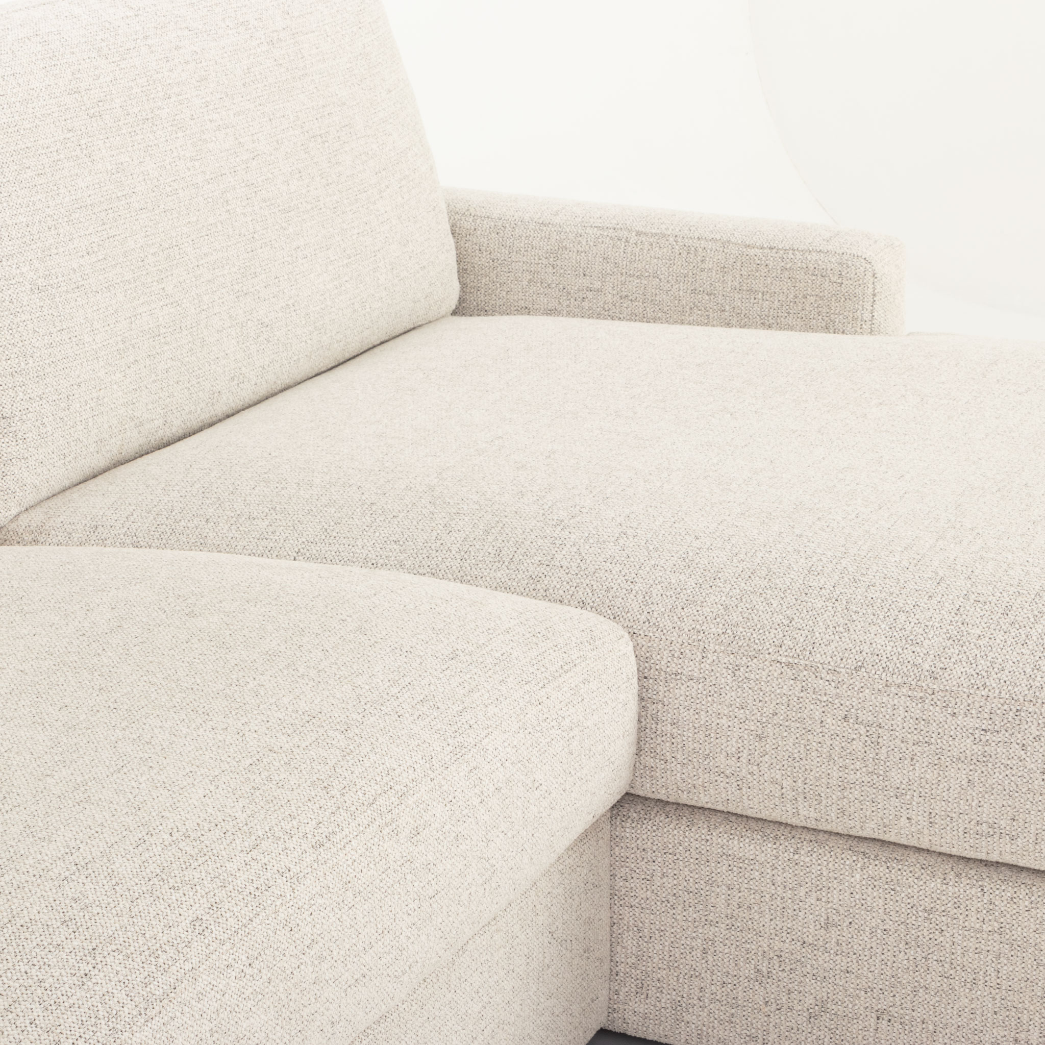Aria Chaise Sofa, Ash