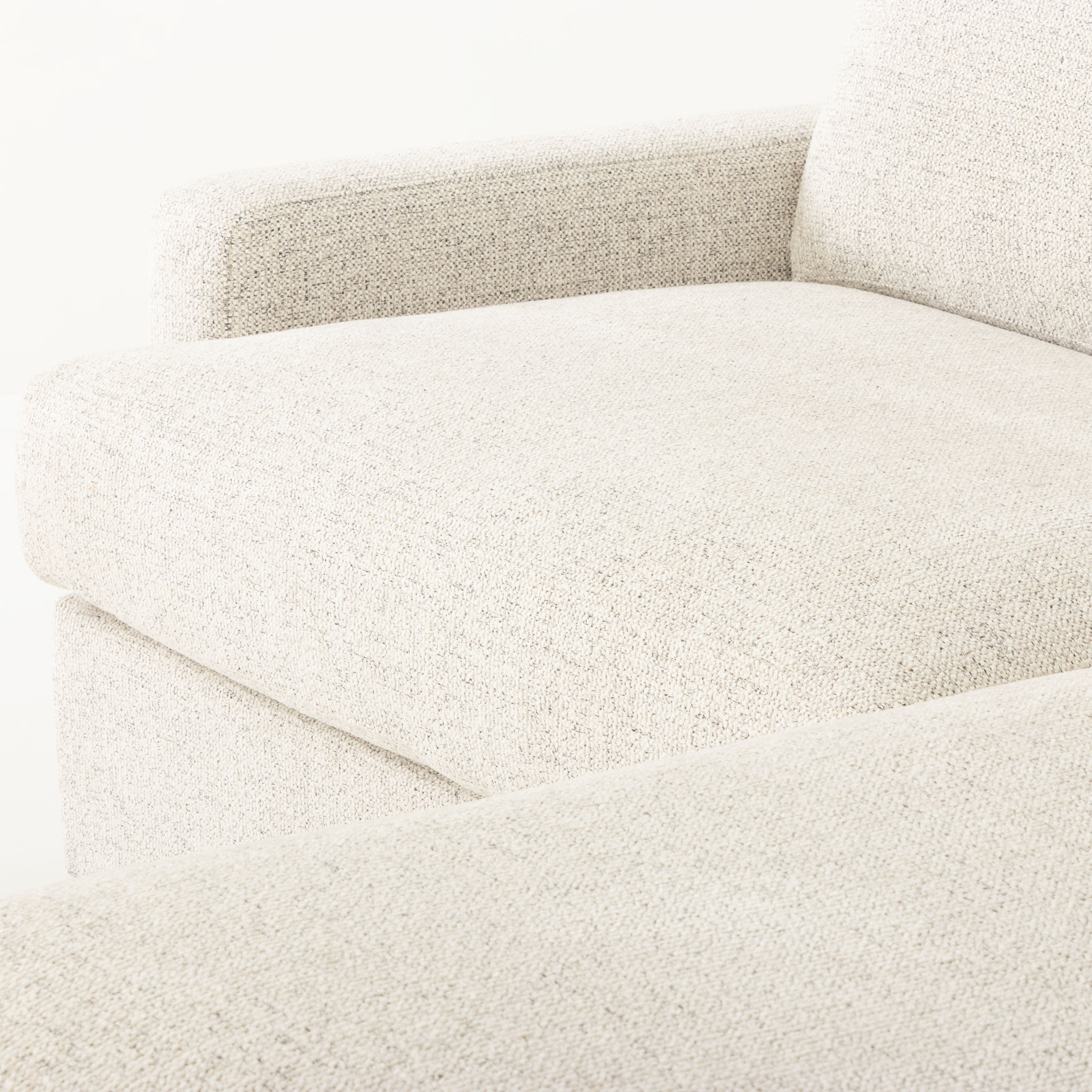 Aria Chaise Sofa, Ash