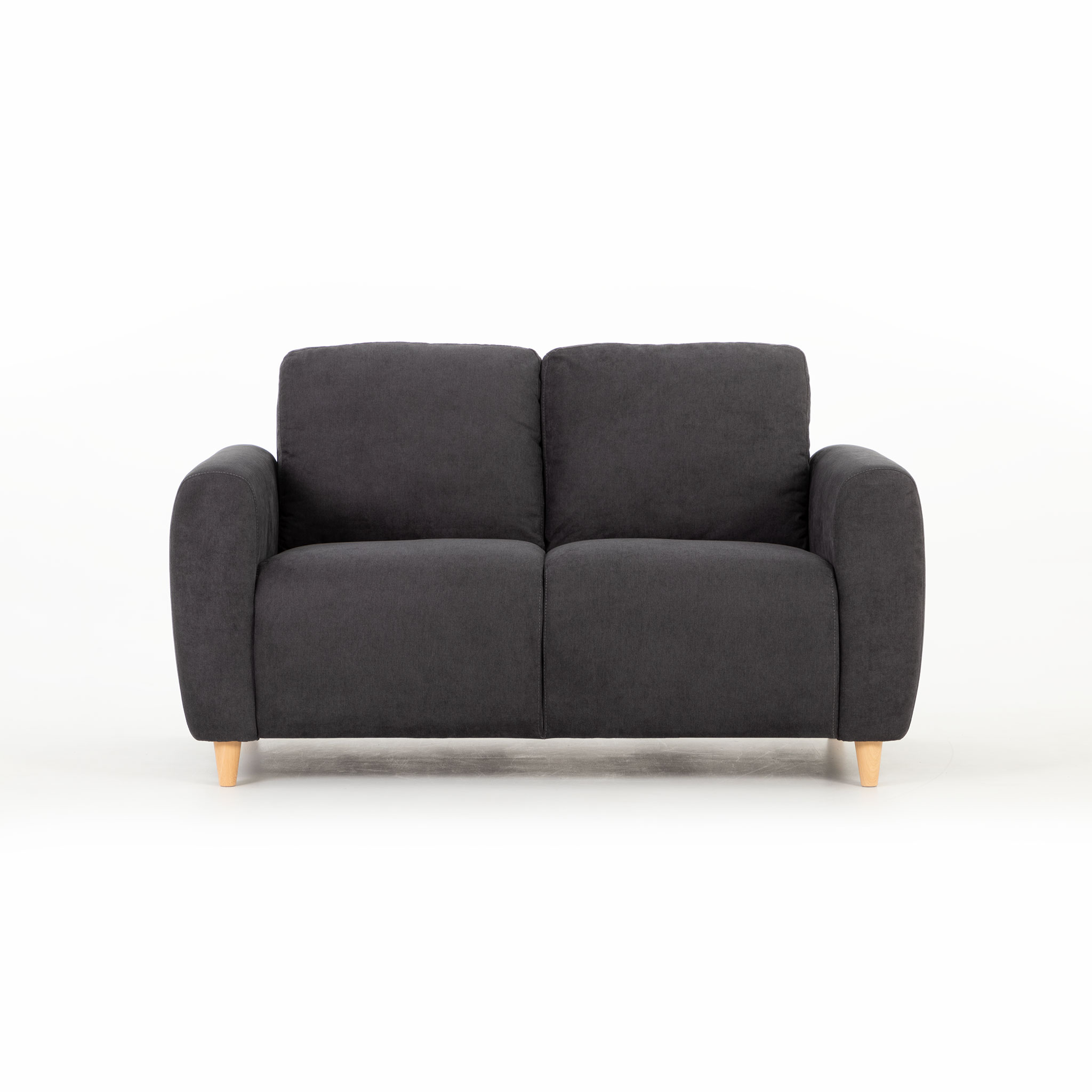 Paloma 2 Seater Sofa, Charcoal