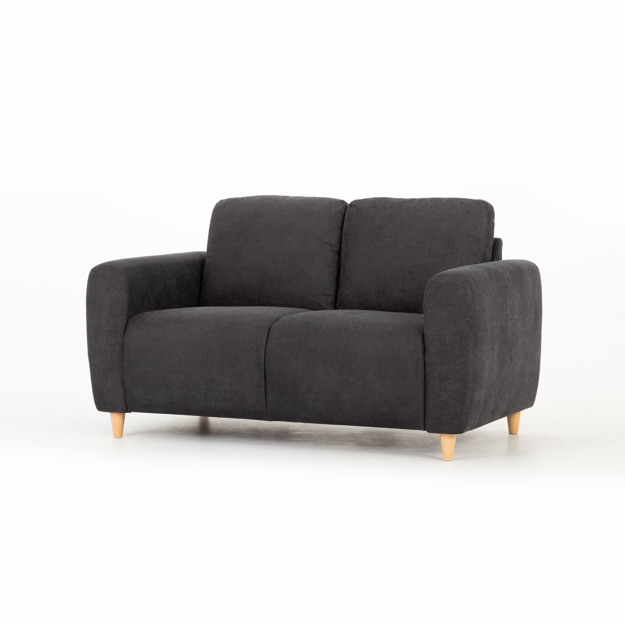 Paloma 2 Seater Sofa, Charcoal