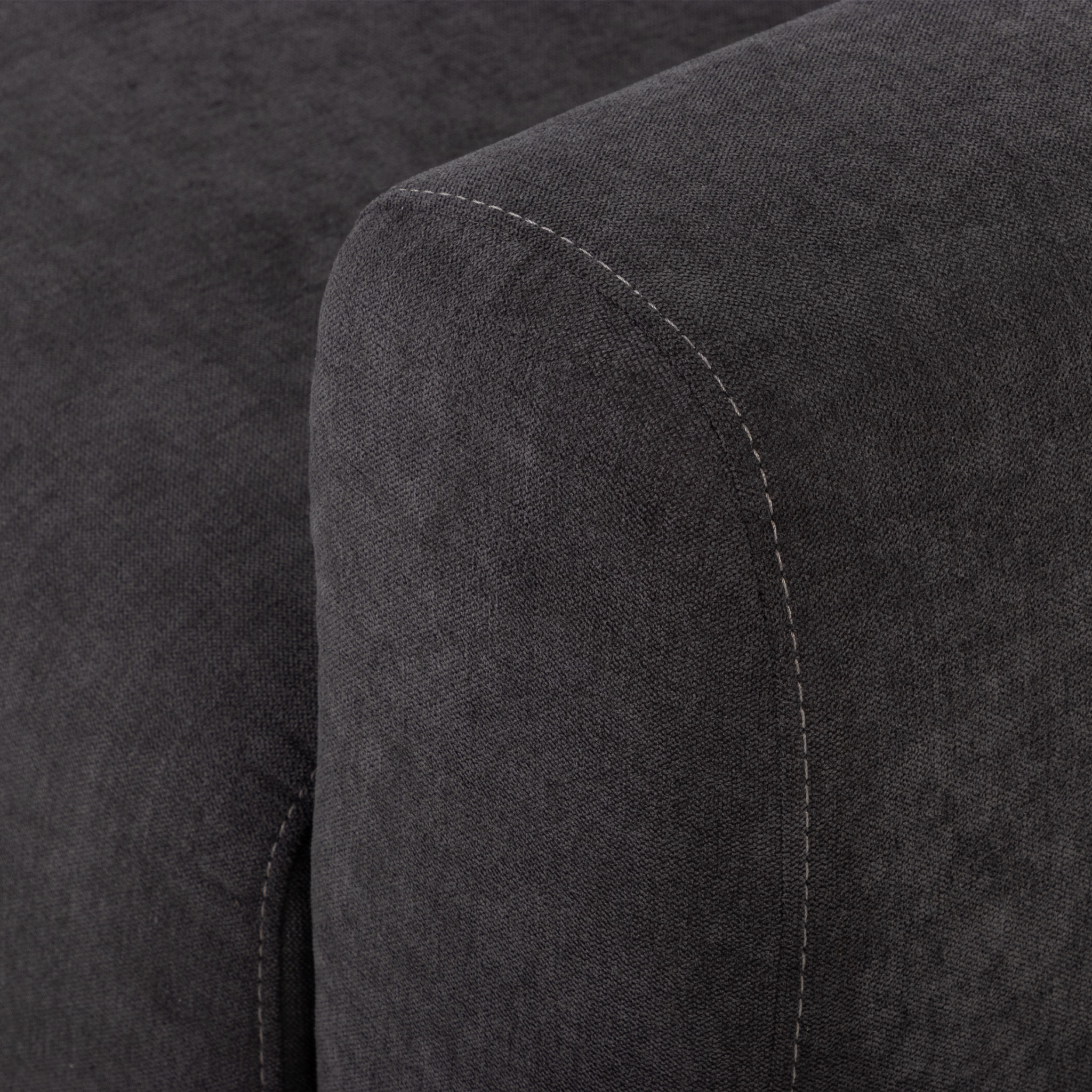 Paloma 3 Seater Sofa, Charcoal