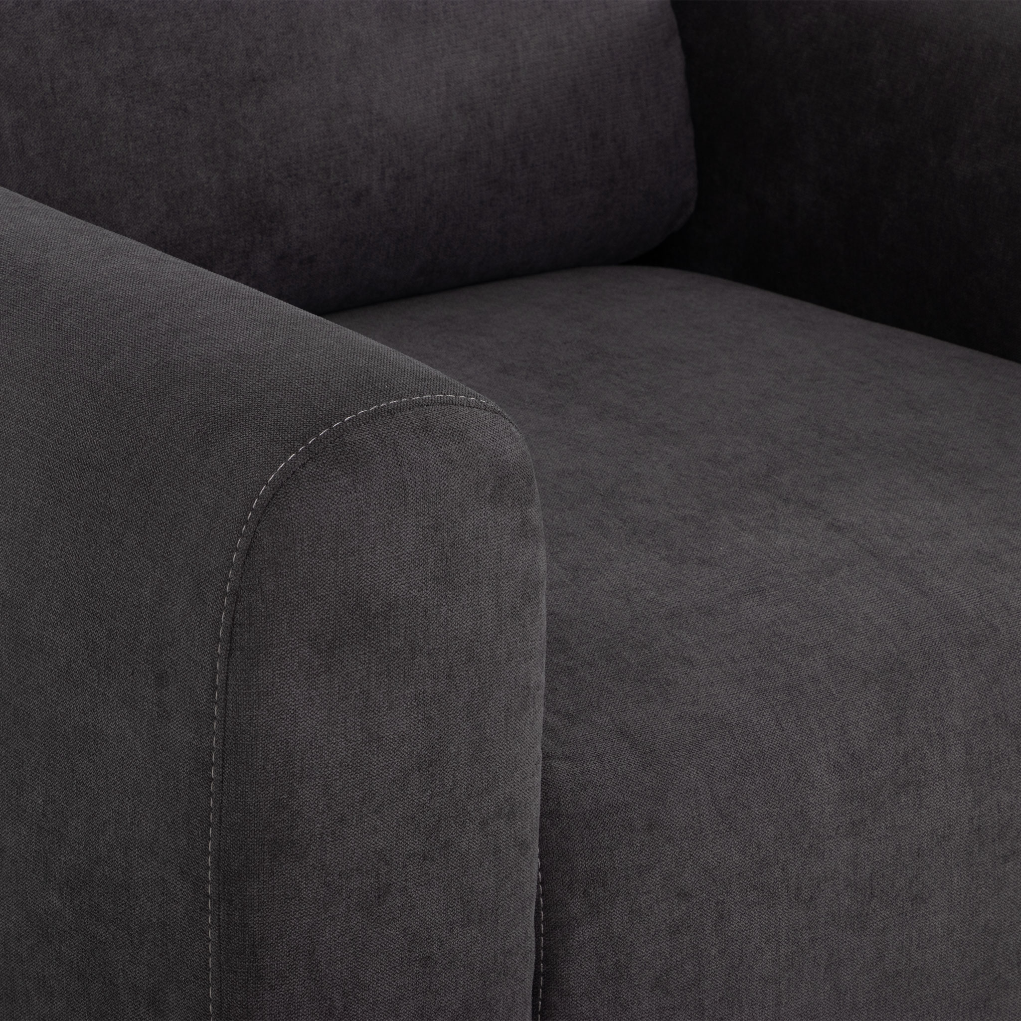 Paloma Armchair, Charcoal