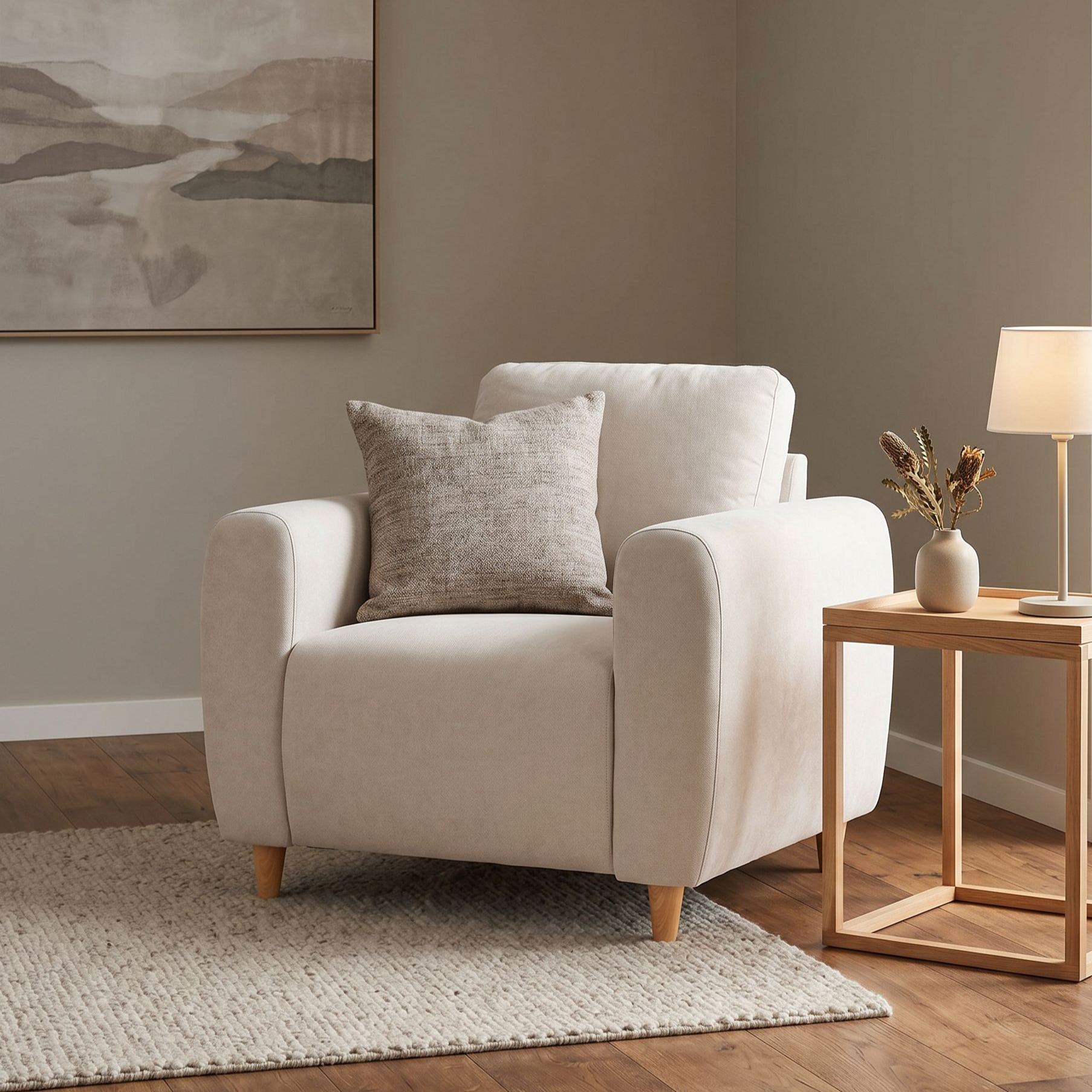 Paloma Armchair, Beige