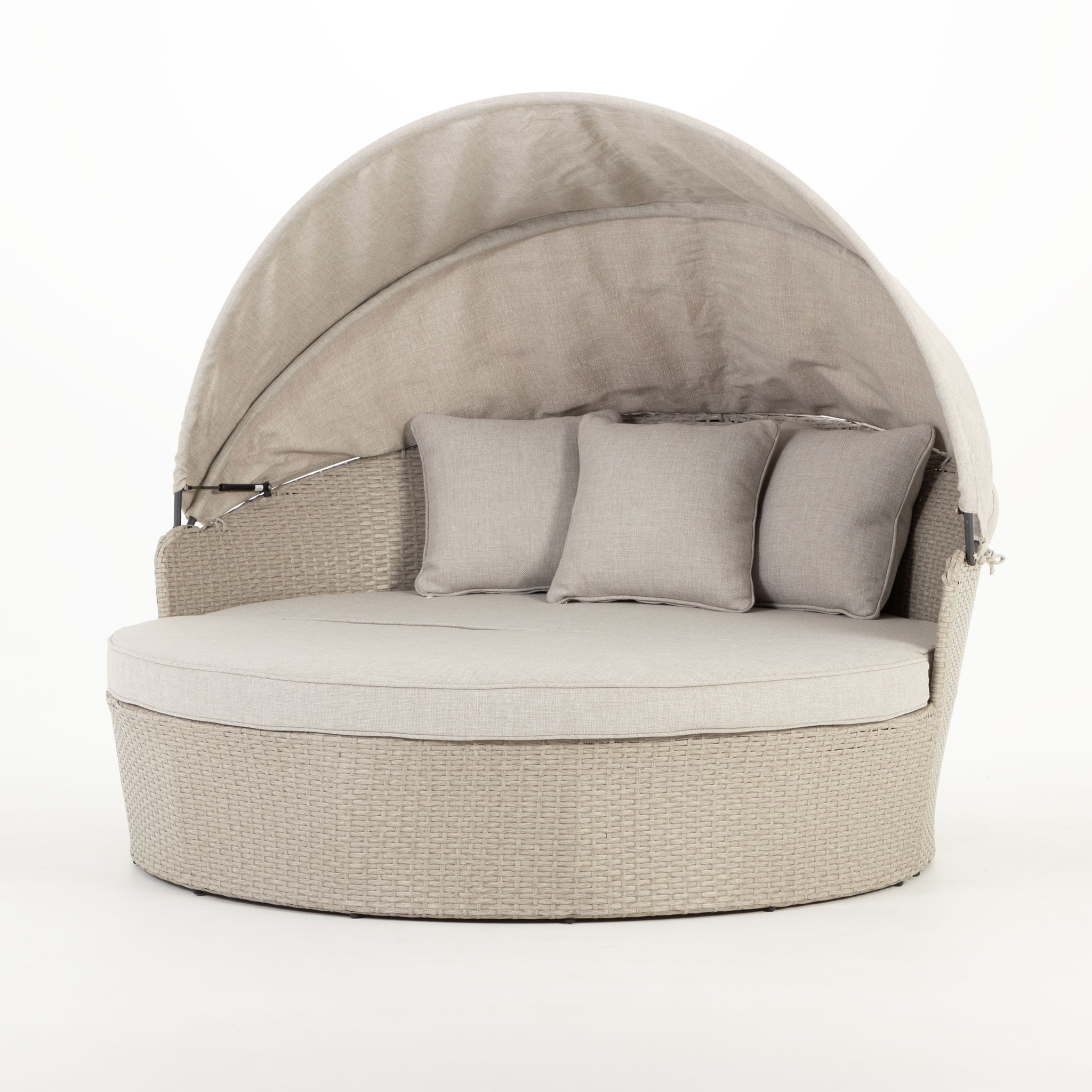Sentosa Outdoor Daybed, Light Grey