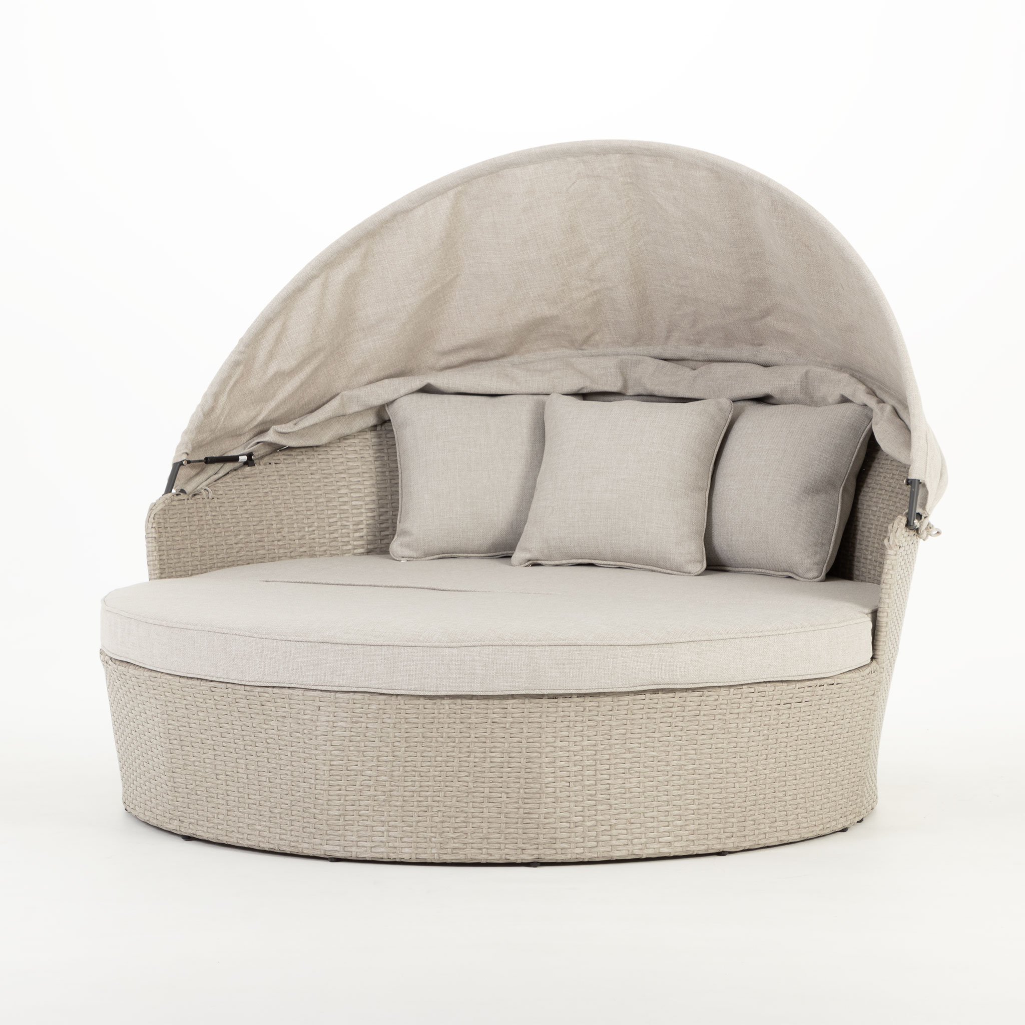 Sentosa Outdoor Daybed, Light Grey