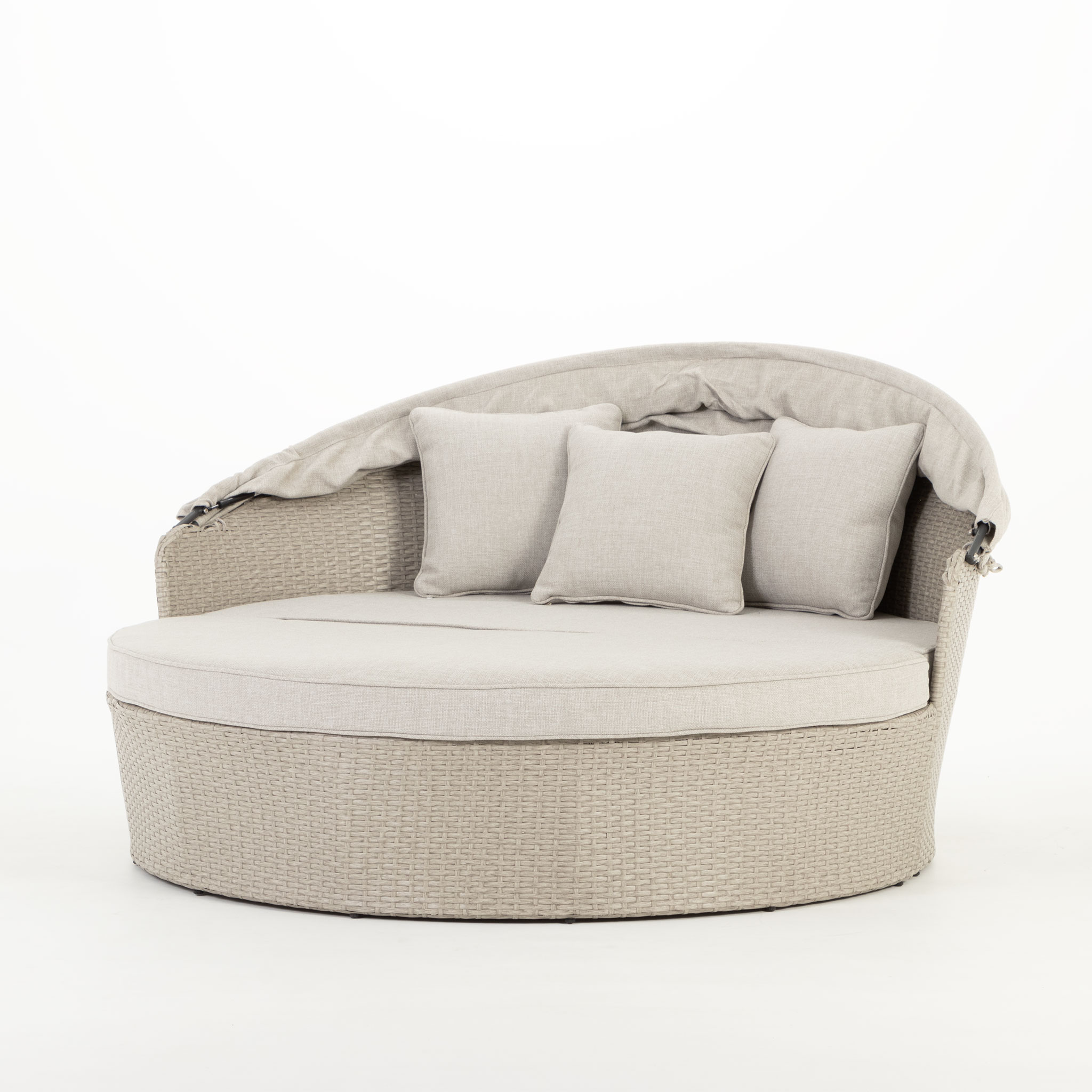 Sentosa Outdoor Daybed, Light Grey