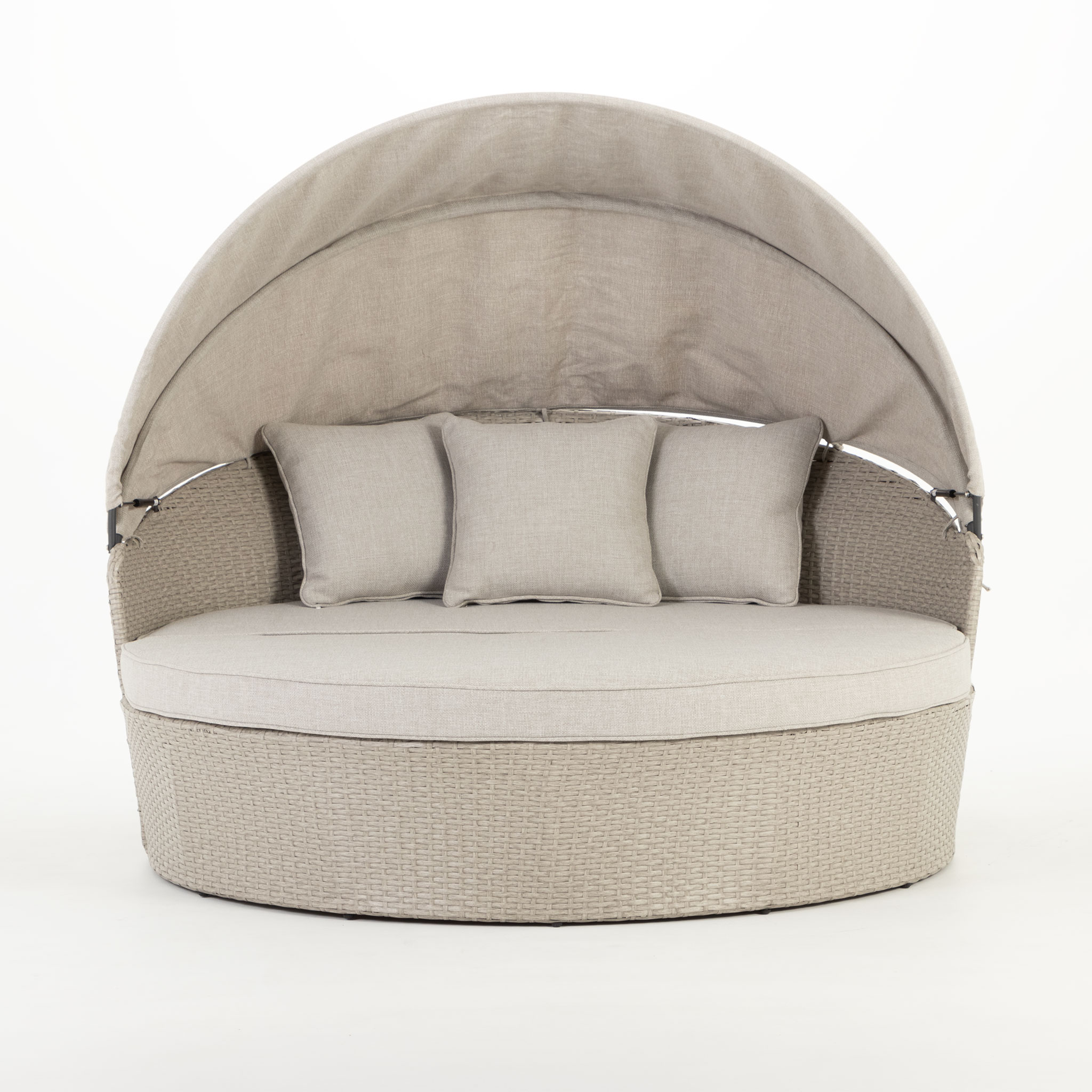Sentosa Outdoor Daybed, Light Grey