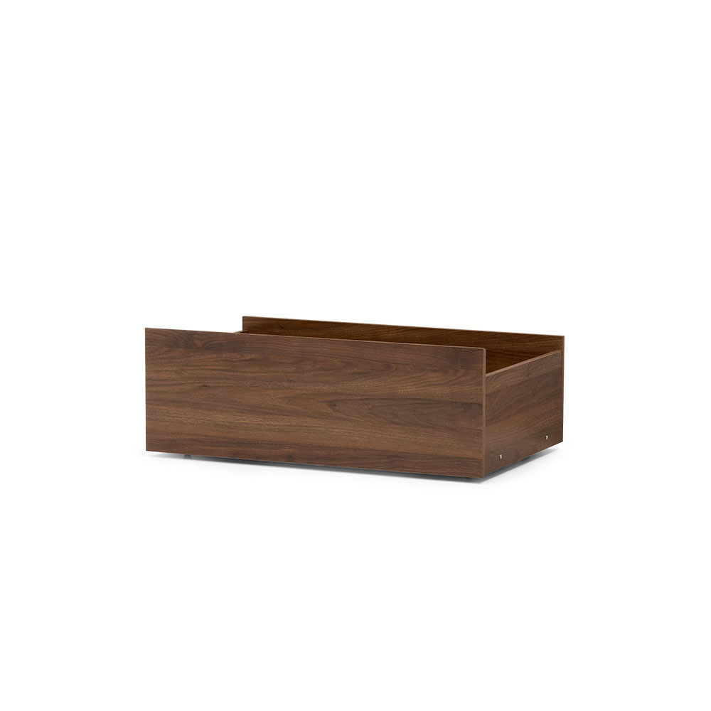 Skov Under Bed Storage, Teak Finish