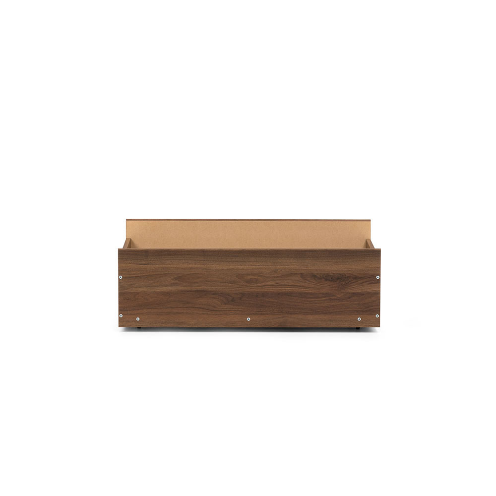 Skov Under Bed Storage, Teak Finish