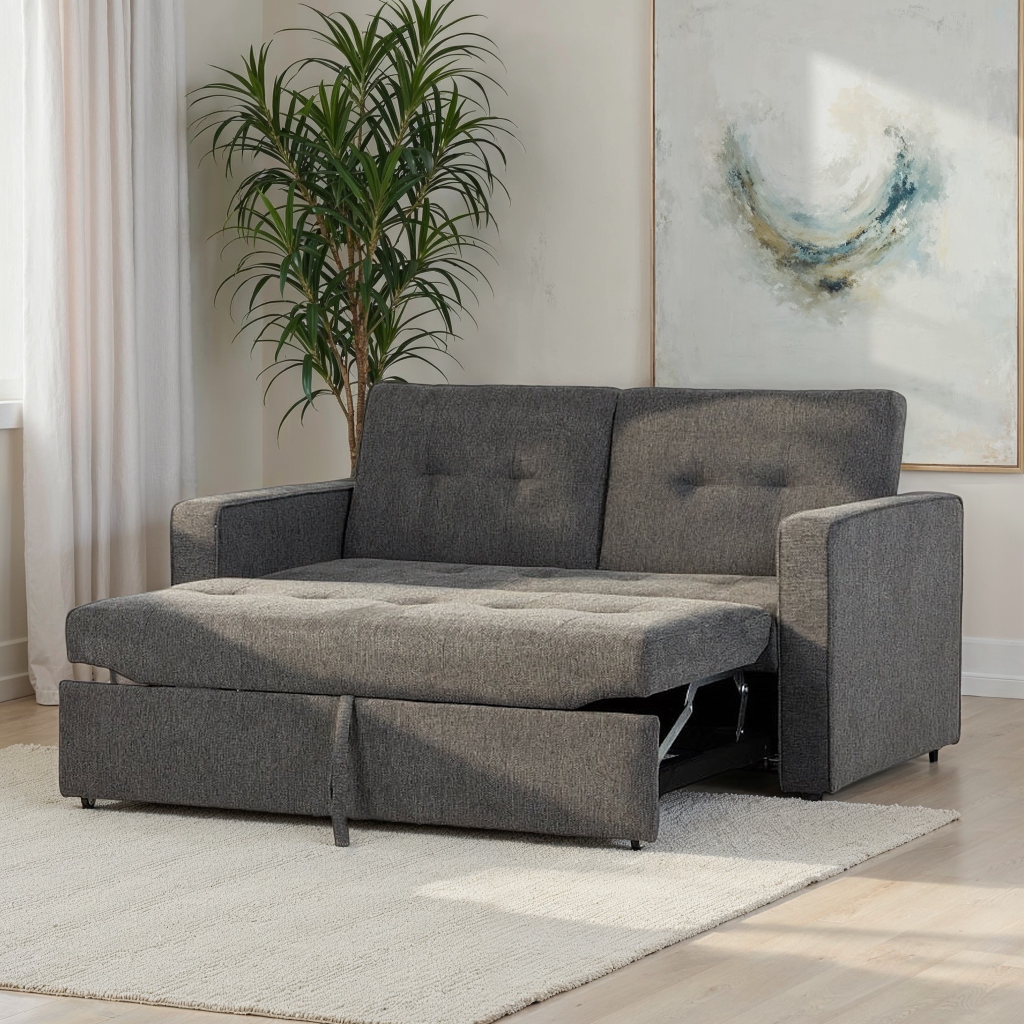 Harrison Sofa Bed, Dark Grey