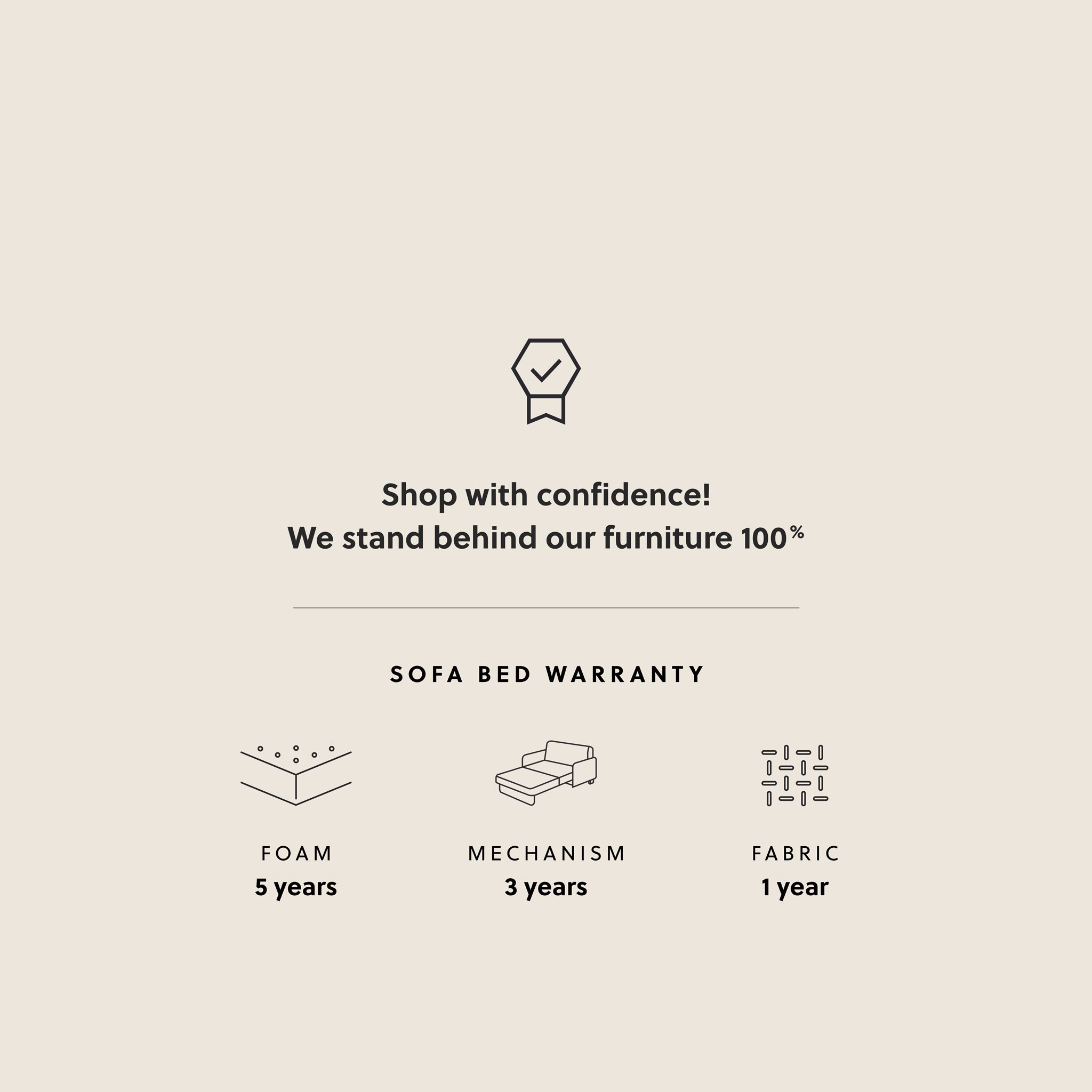 Harrison Sofa Bed, Dark Grey