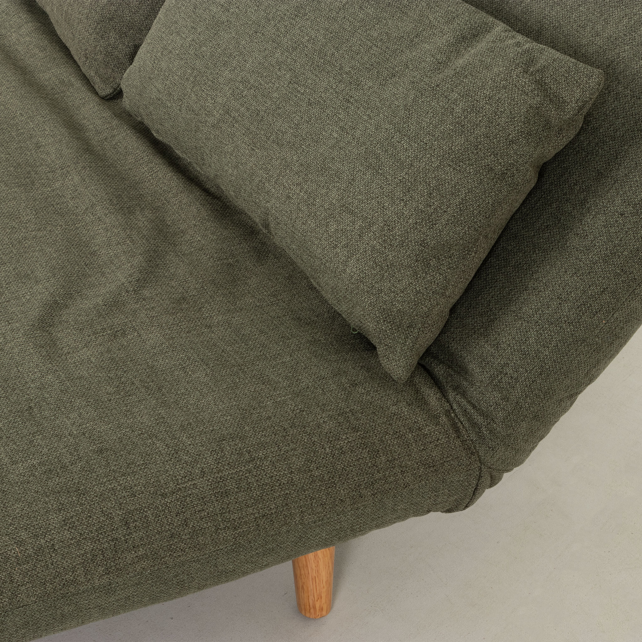 Max 2 Seater Sofa Bed, Green