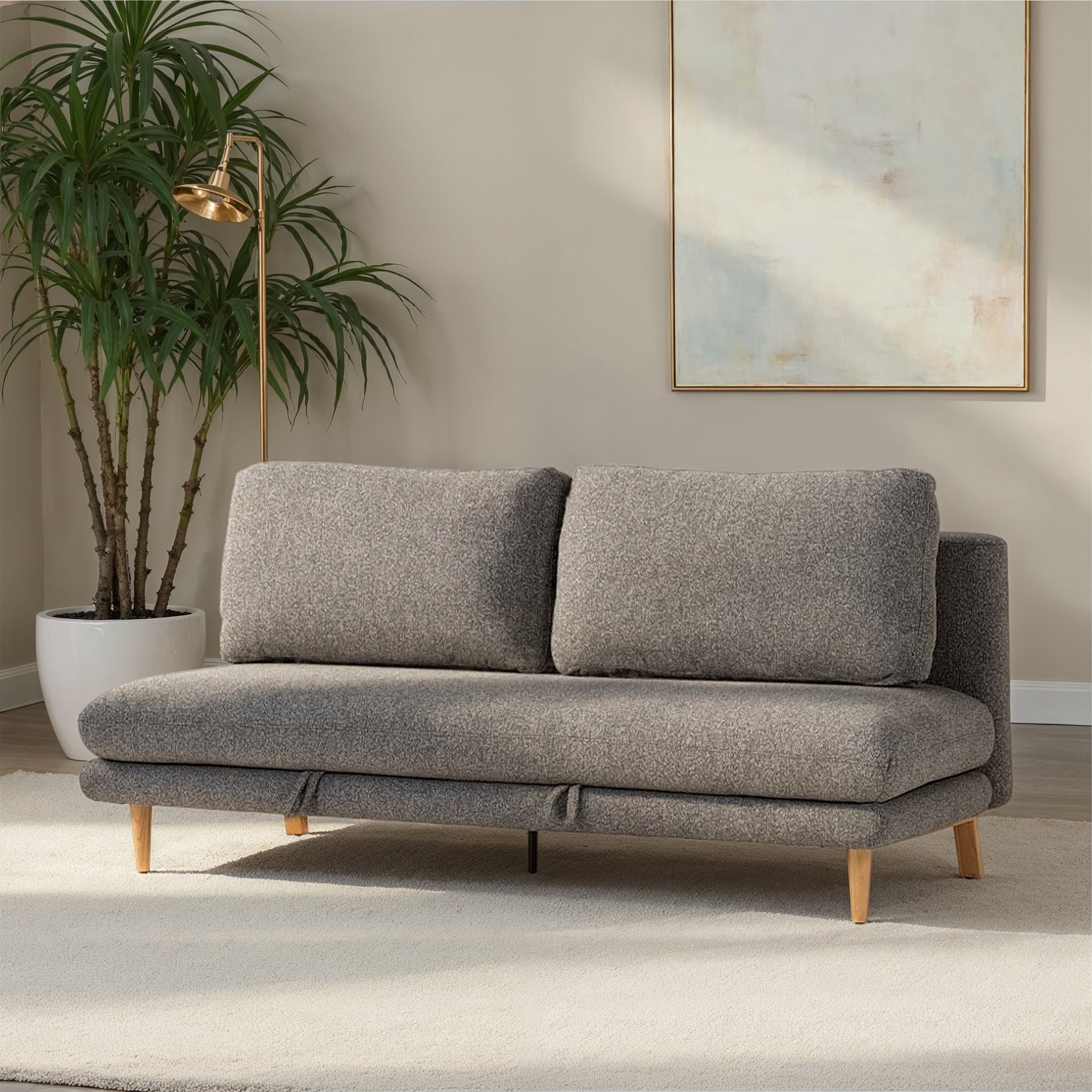 Oscar Sofabed, Charcoal