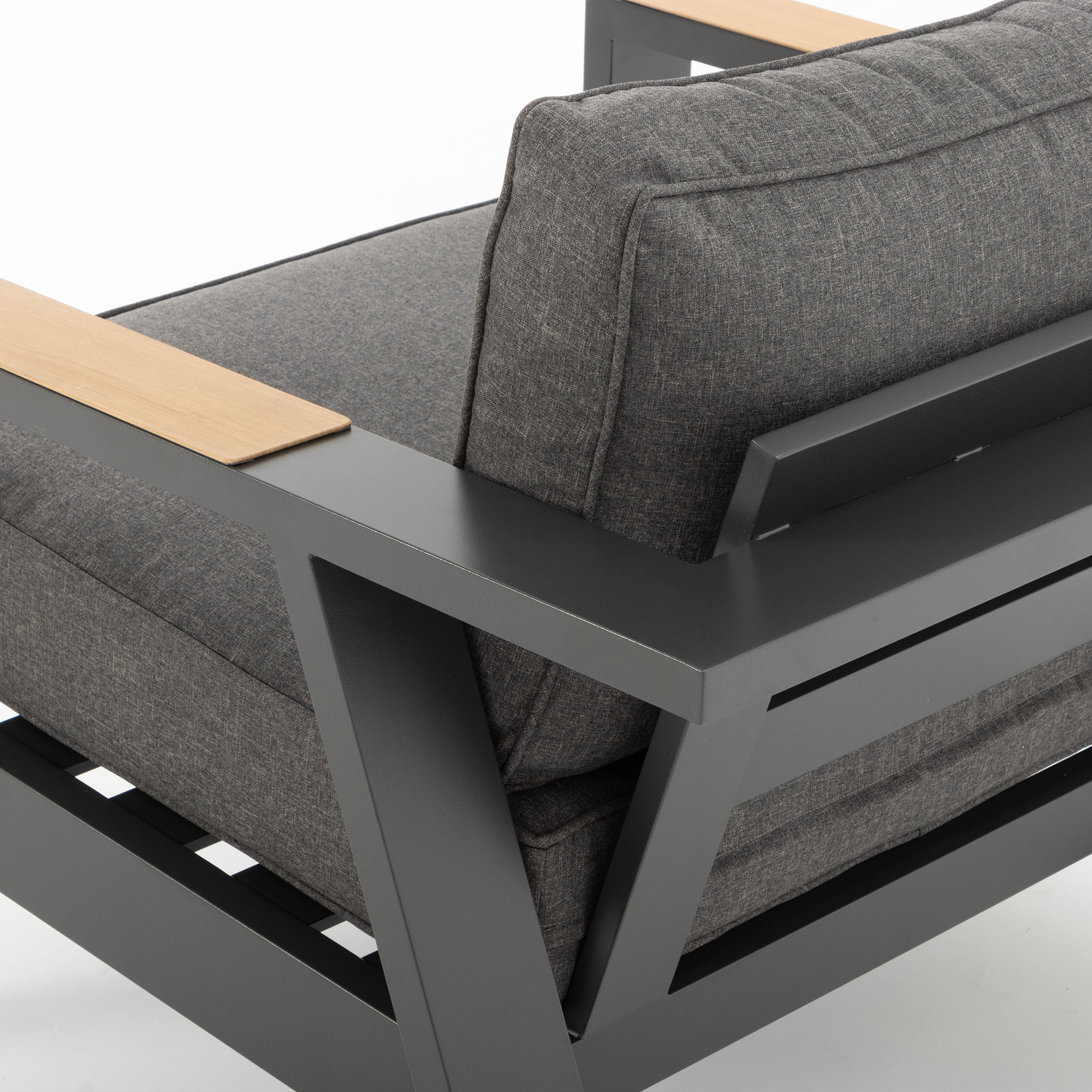 Palamea Outdoor One Seater, Gunmetal