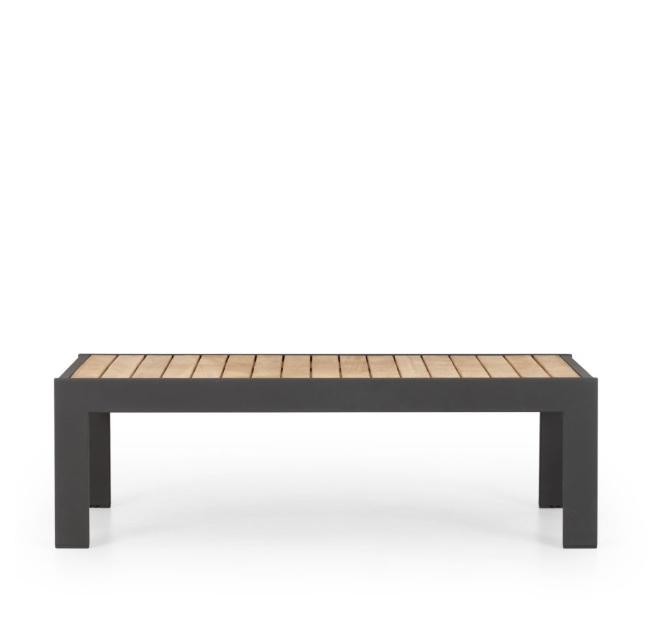 Palamea Outdoor Coffee Table - W143, Gunmetal
