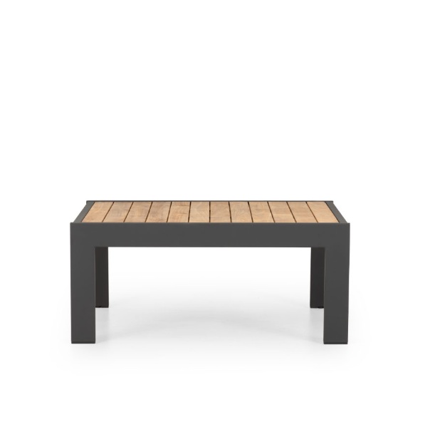 Palamea Outdoor Square Coffee Table - W100, Gunmetal