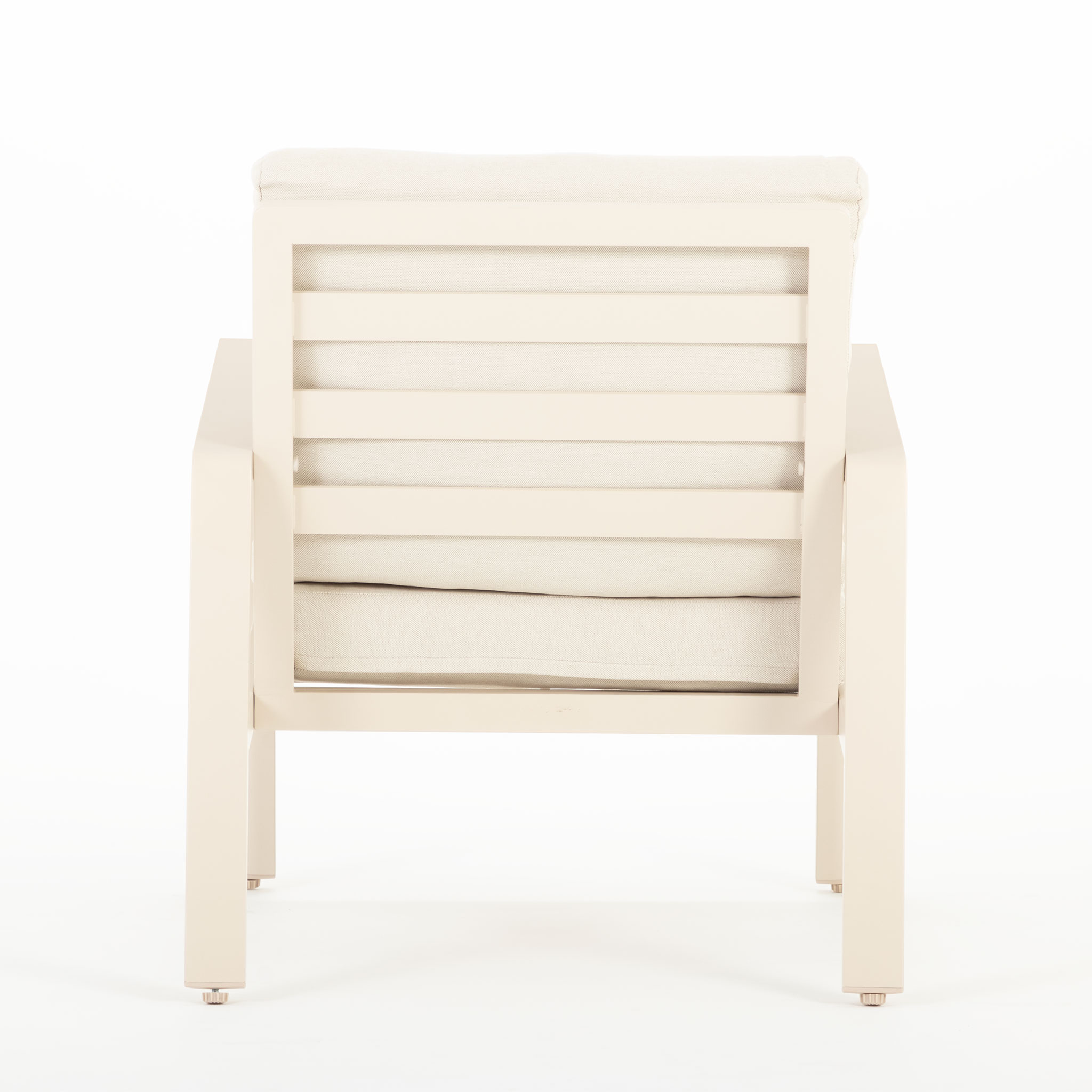 Porto 4 Piece Outdoor Lounge Set, Taupe