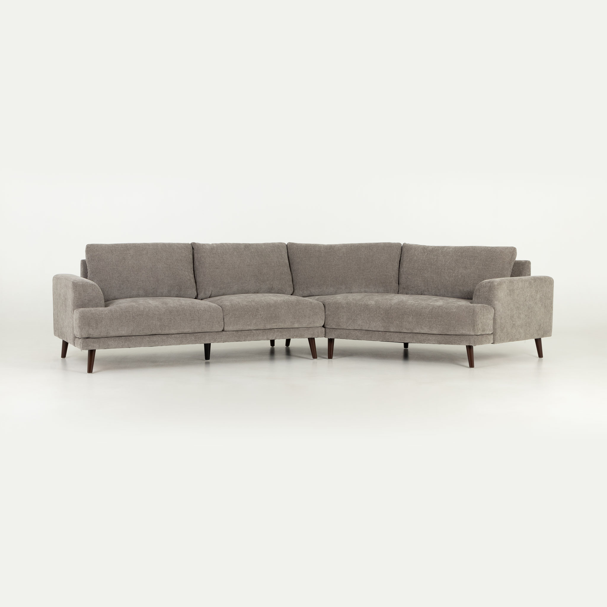 Cooper Angular Chaise, Grey