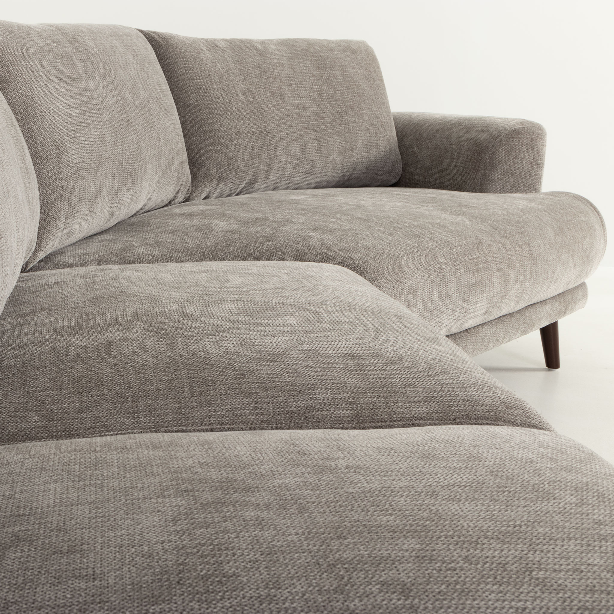 Cooper Angular Chaise, Grey