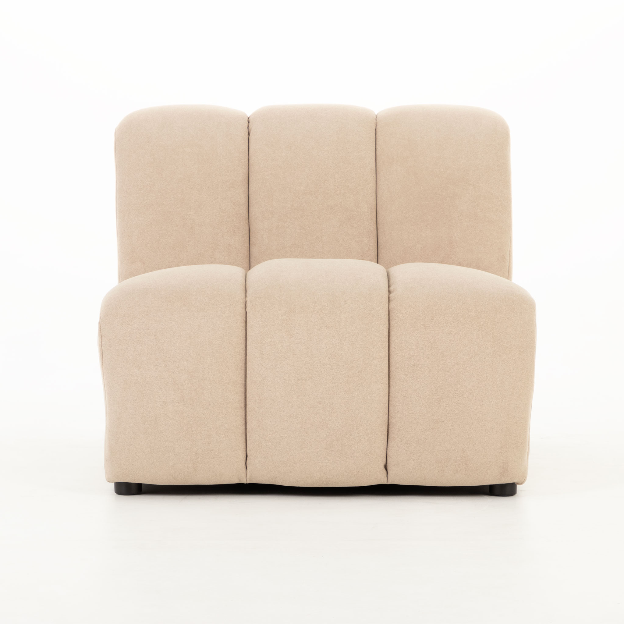 Bryden Modular 1.5 Armless Seater Sofa, Beige