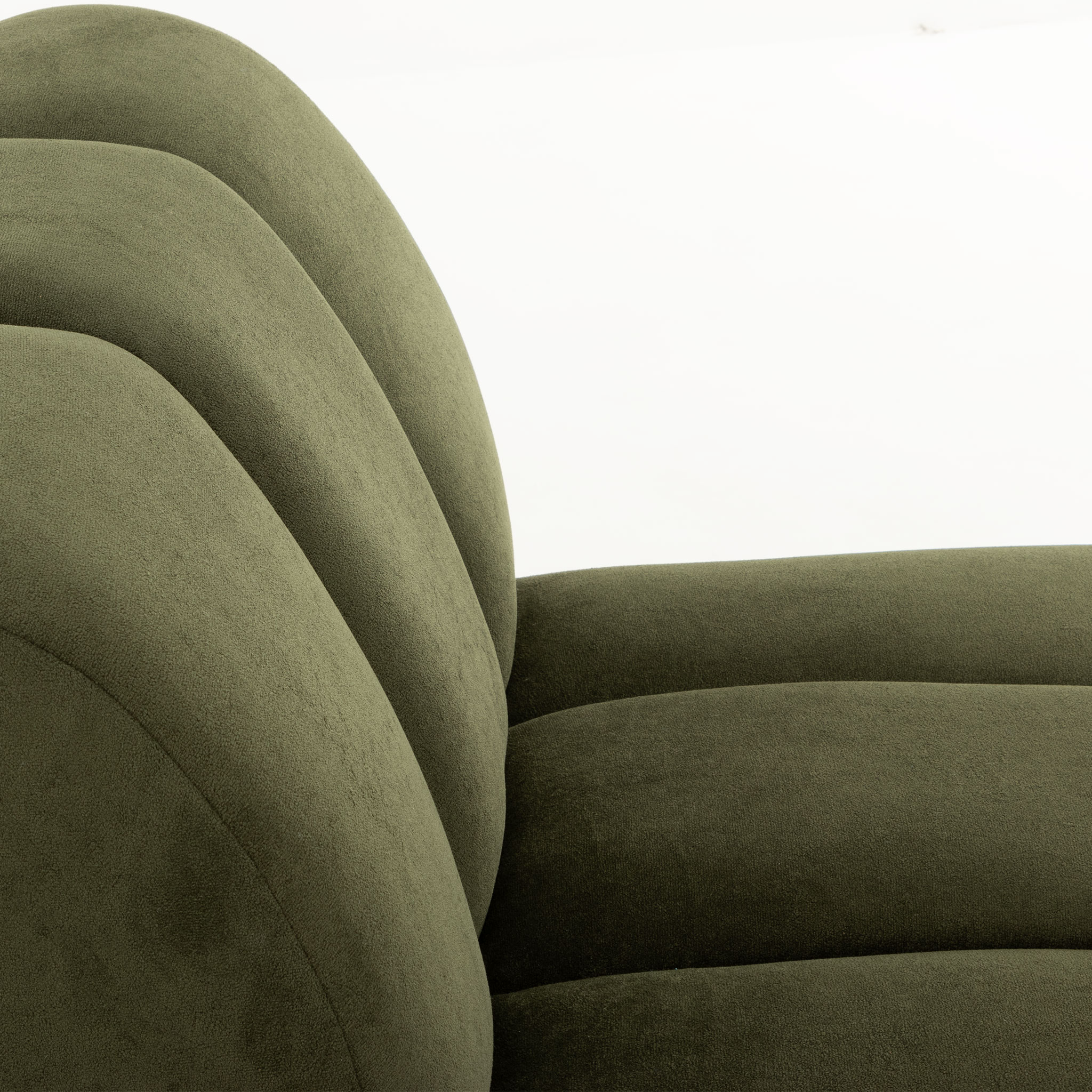 Bryden Modular 1.5 Armless Seater Sofa, Green