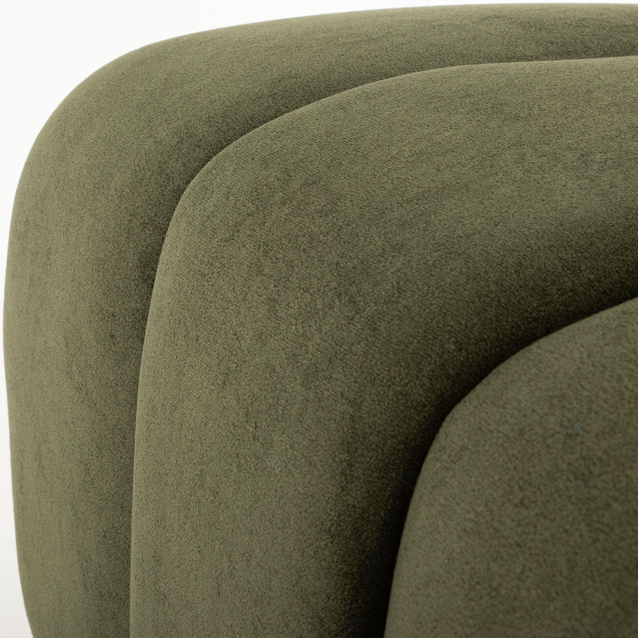 Bryden Modular 1.5 Armless Seater Sofa, Green