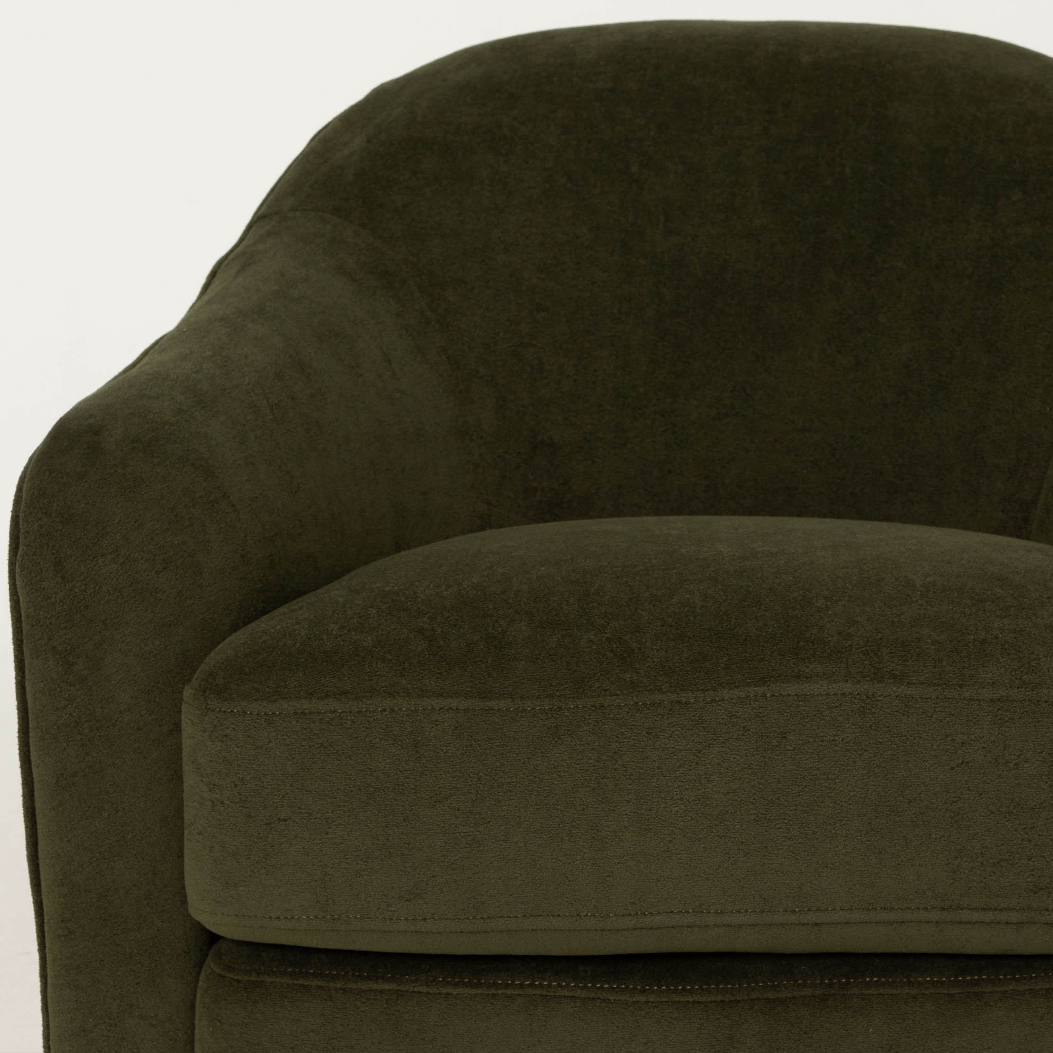 Andie Swivel Chair, Forest