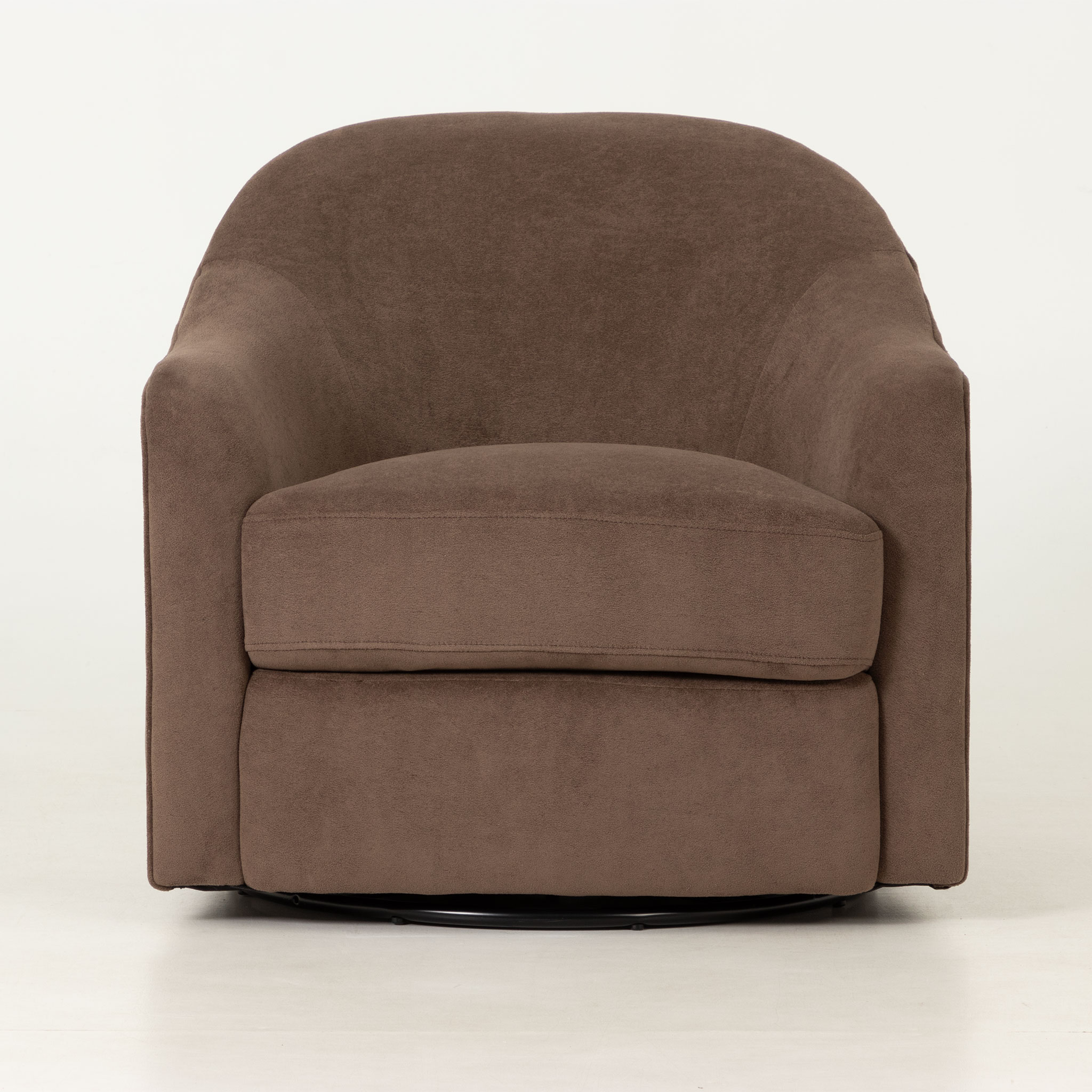 Andie Swivel Chair, Cocoa