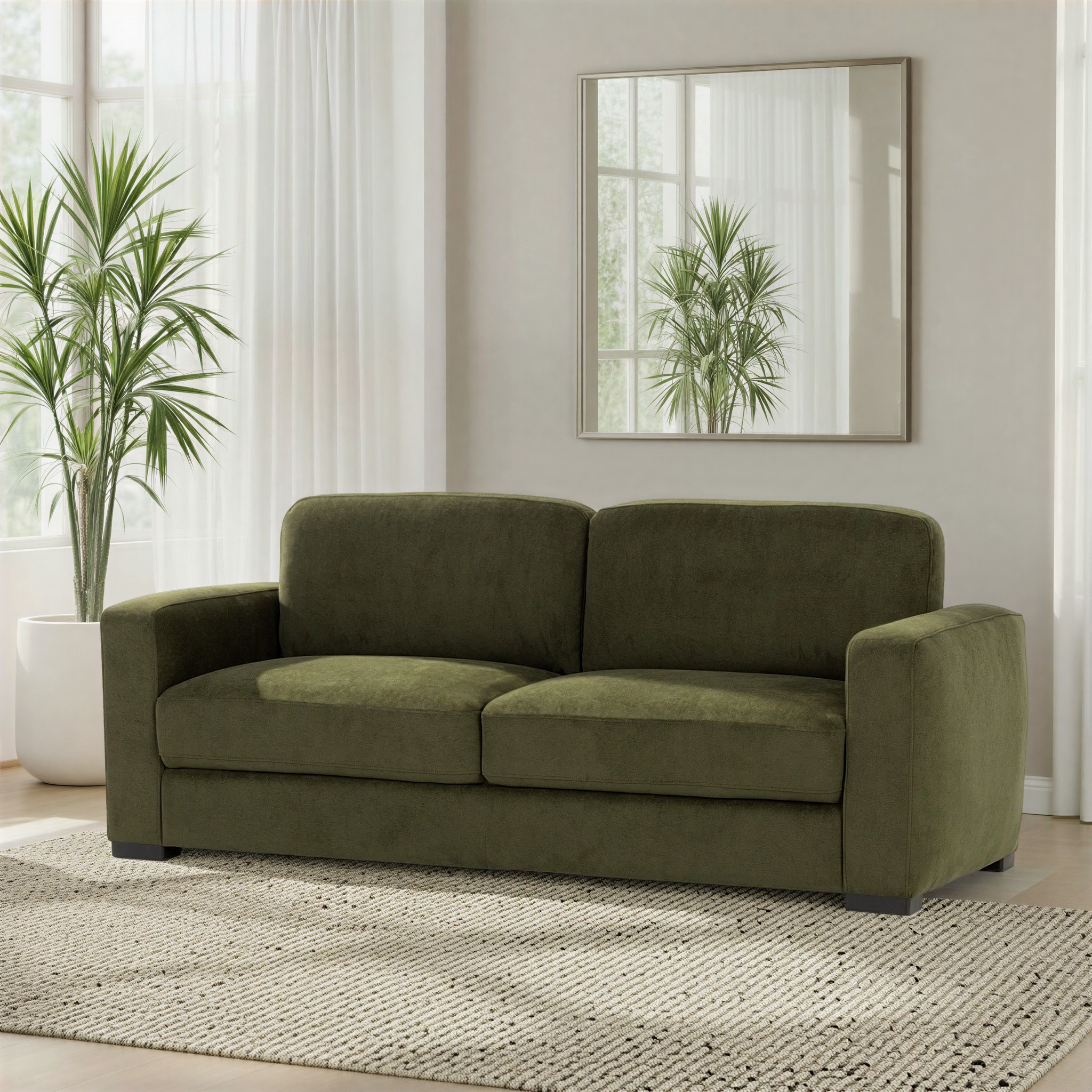 Anderson 3 Seater Sofa, Green