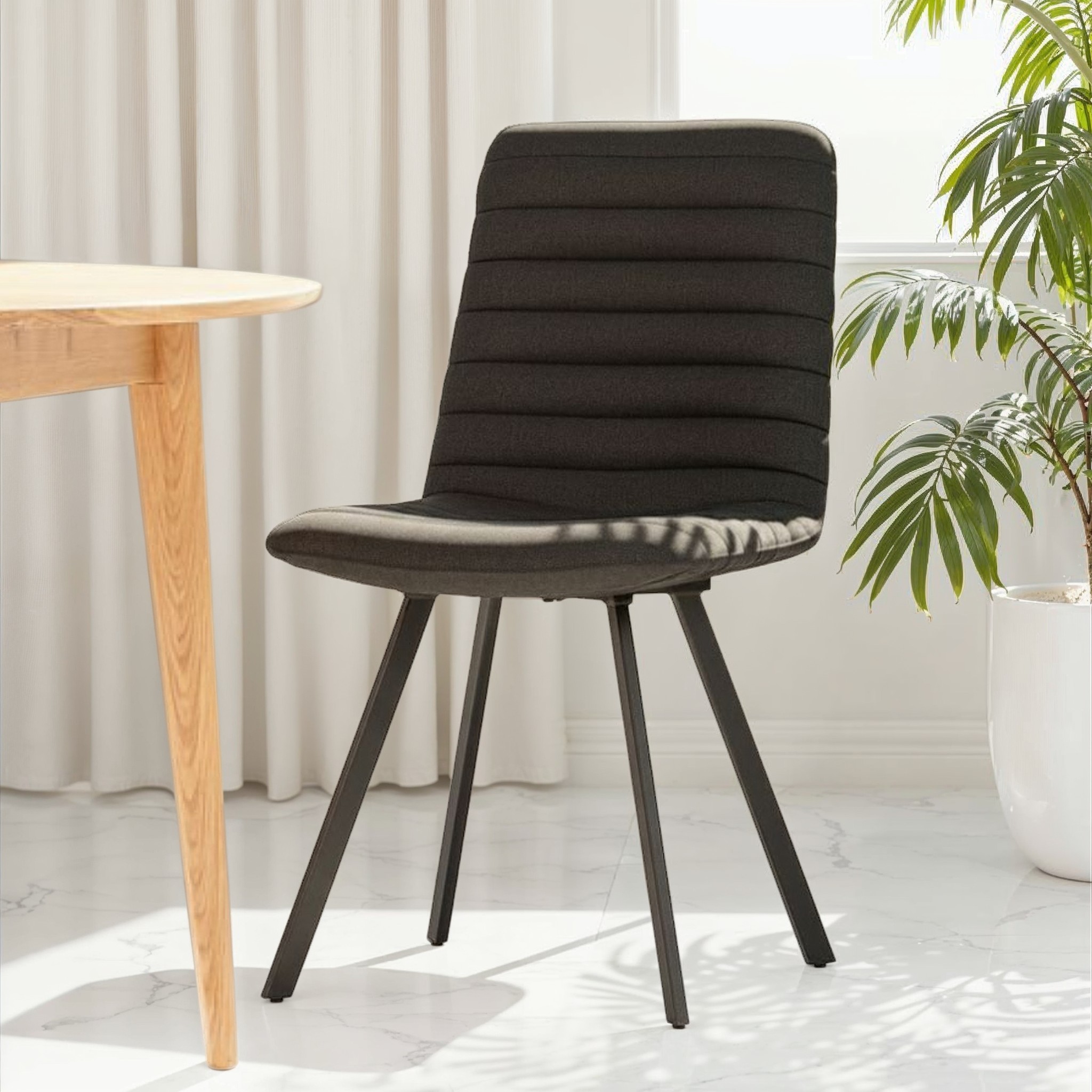 Watson Dining Chair, Charcoal