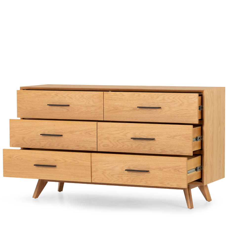 Leida 6 Drawer Lowboy
