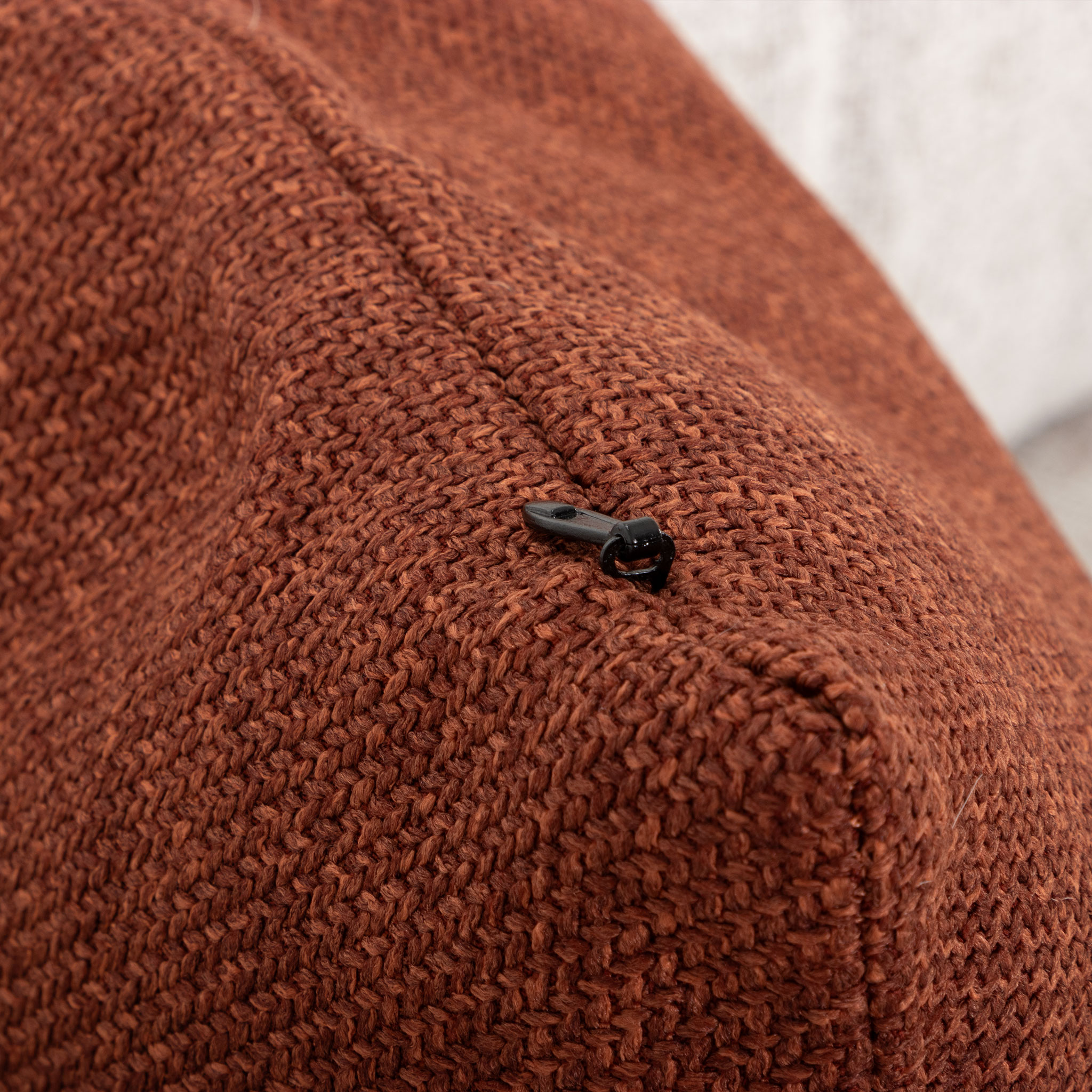 Cushion Fjord - Feather Inner, Rust