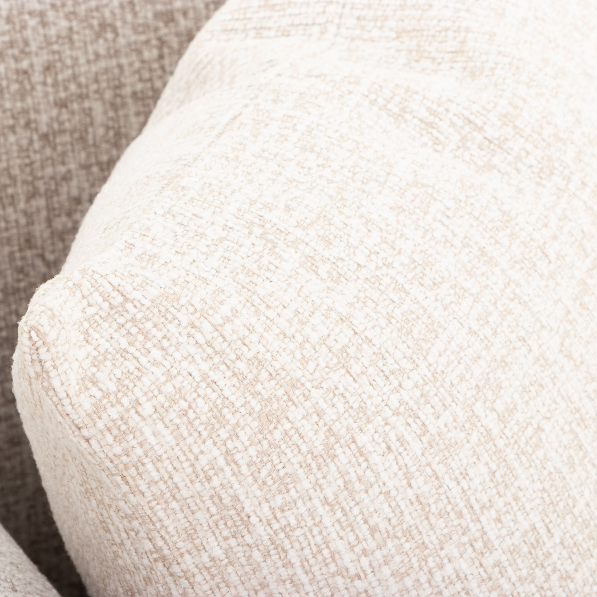 TG Globe Cushion - Feather Inner, Cream