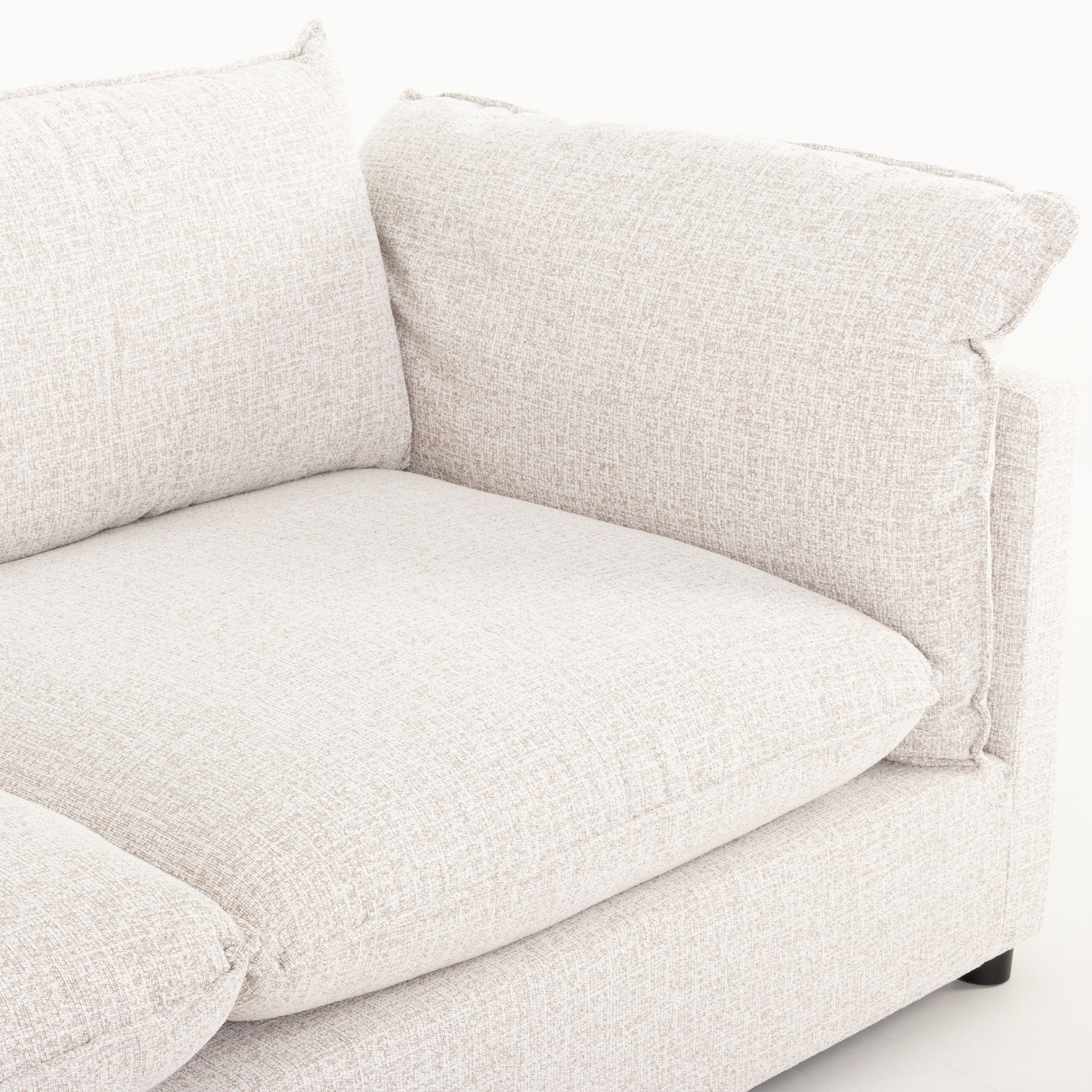 Zoey 3 Seater Sofa, Natural