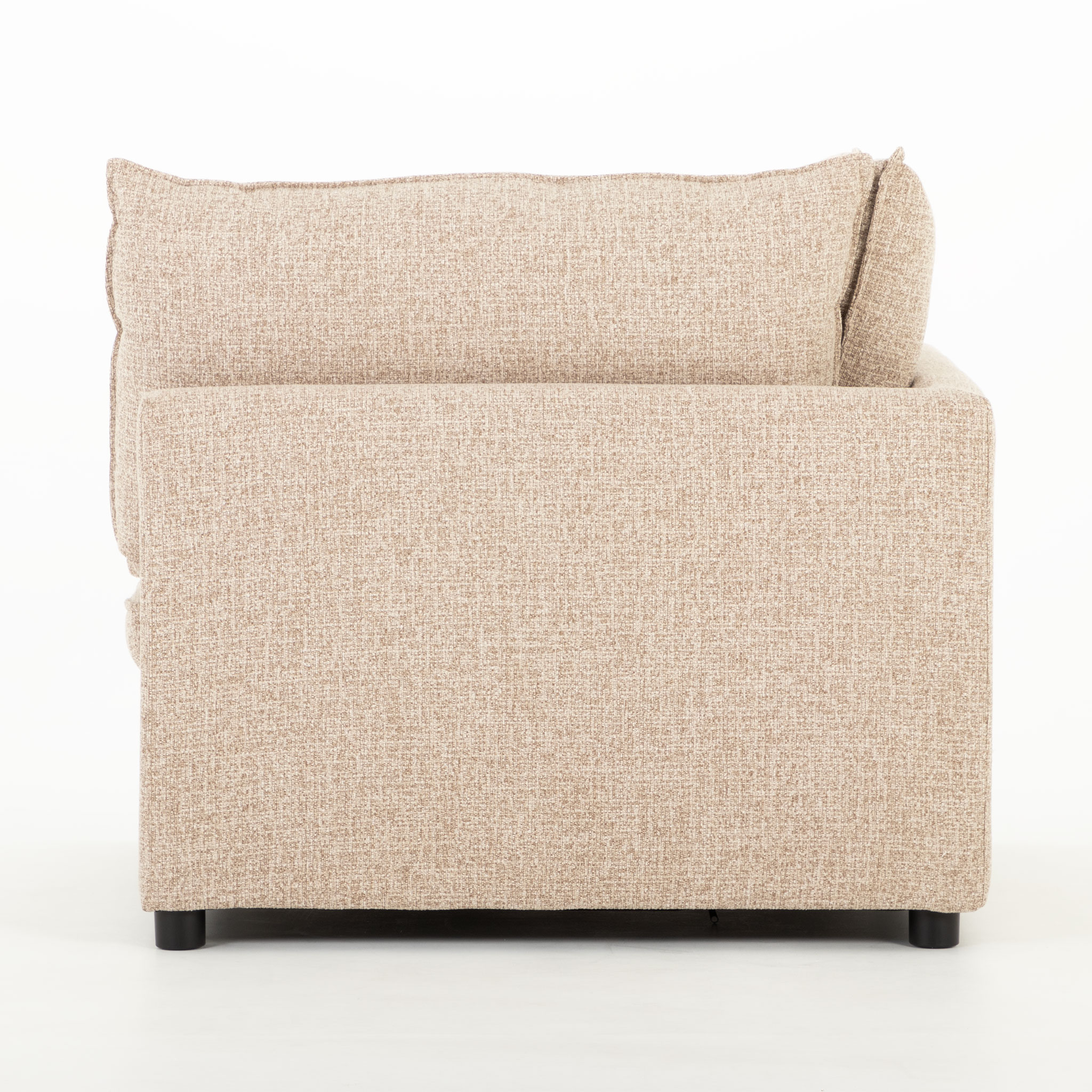 Zoey Modular Corner Sofa, Brown