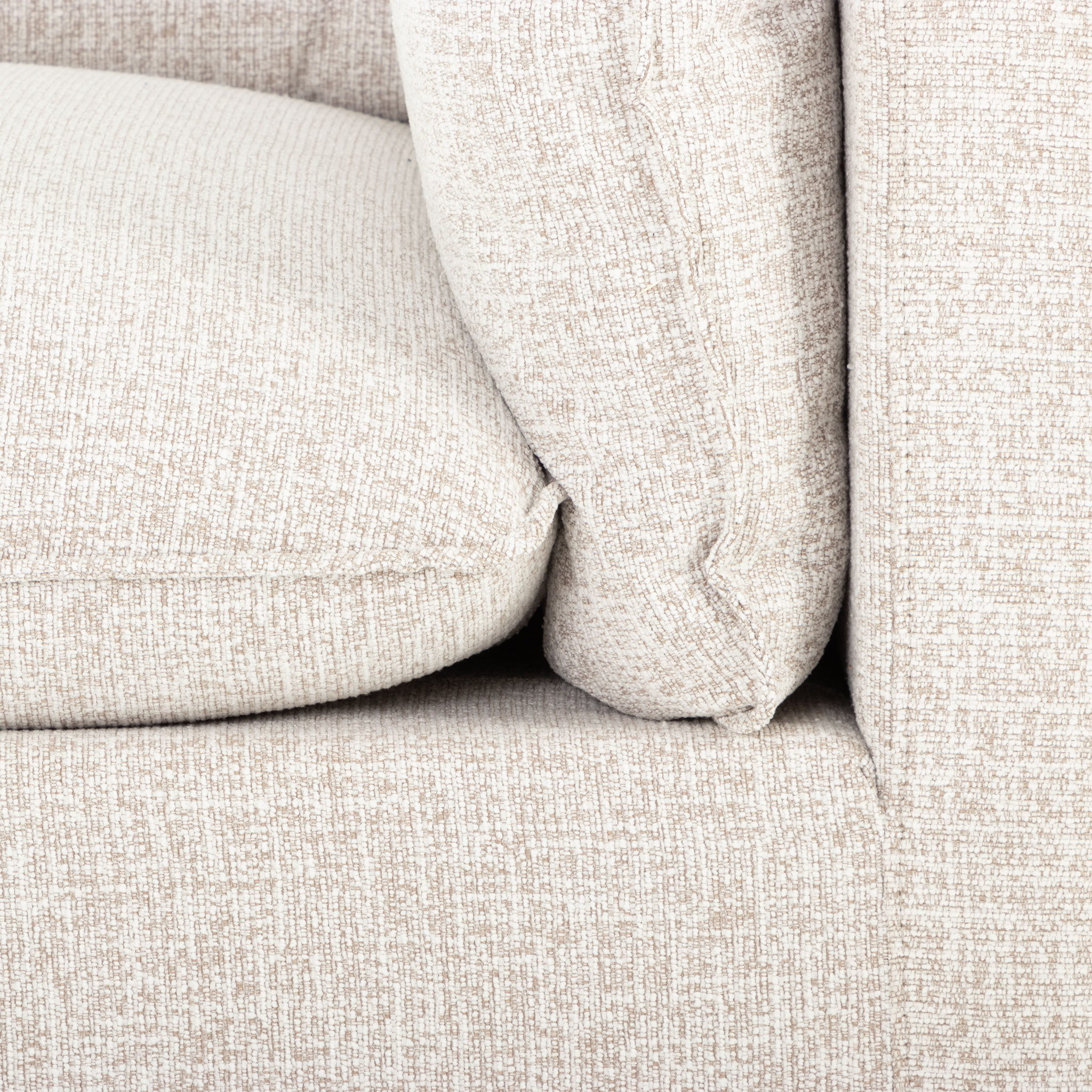 Zoey Modular 1.5 Seater Right Hand Facing Sofa, Natural