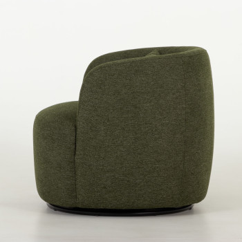 Karla Swivel Chair, Green