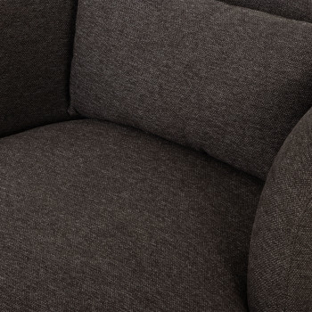 Karla Swivel Chair, Charcoal