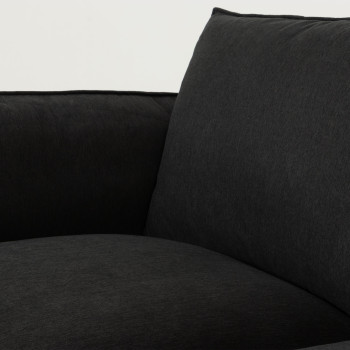Alina 2 Seater Sofa, Charcoal