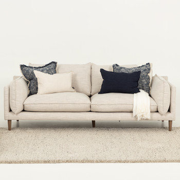 Alina 3 Seater Sofa, Ivory