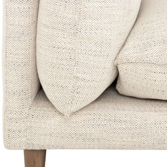 Alina 3 Seater Sofa, Ivory